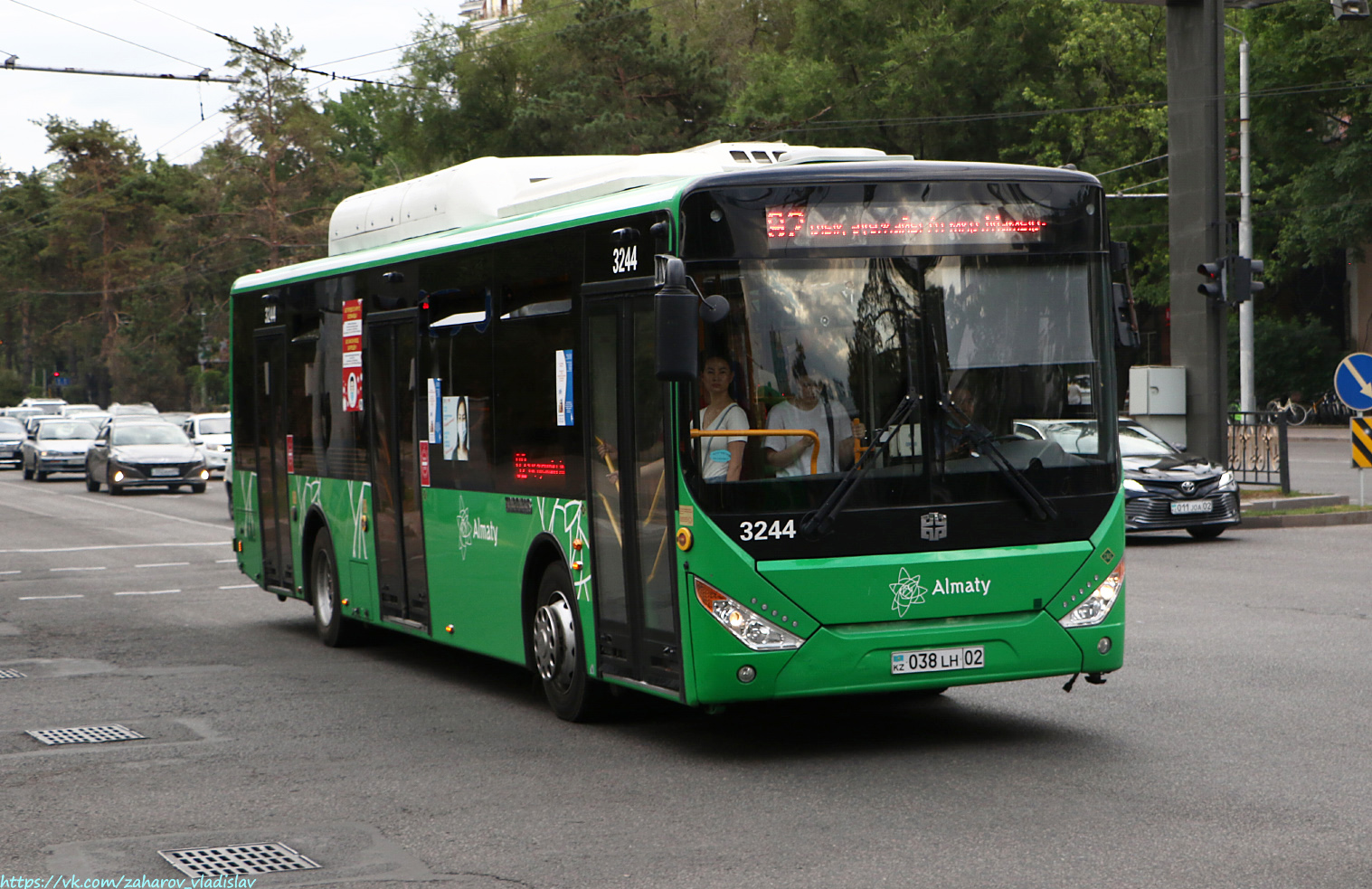 Алматы, Zhong Tong LCK6125HGAN № 3244