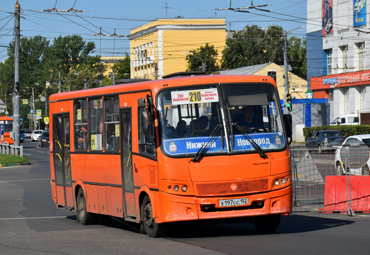 Нижегородская область, ПАЗ-320414-05 "Вектор" № Х 197 СС 152