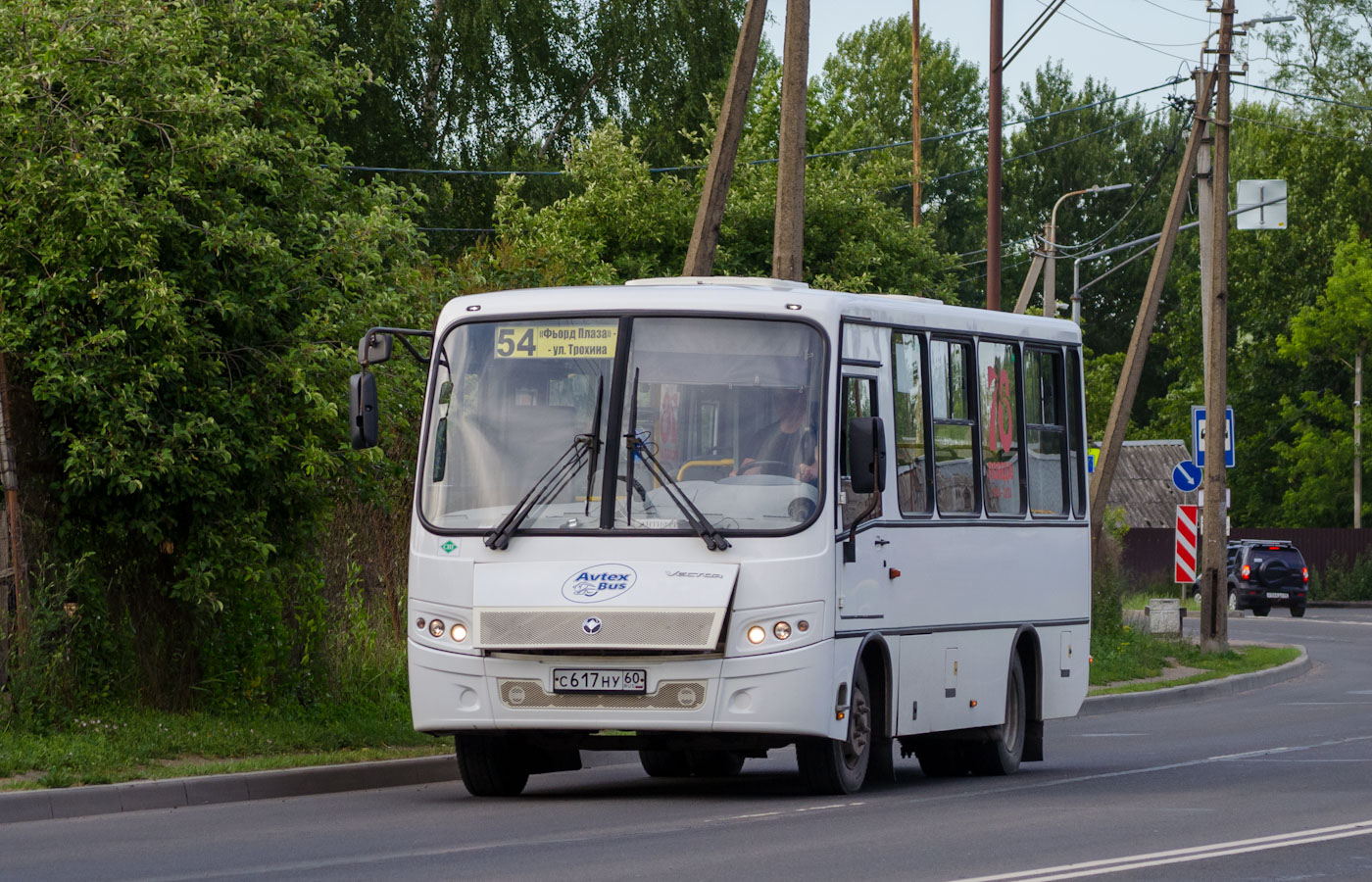 Псковская область, ПАЗ-320302-22 "Вектор" № С 617 НУ 60