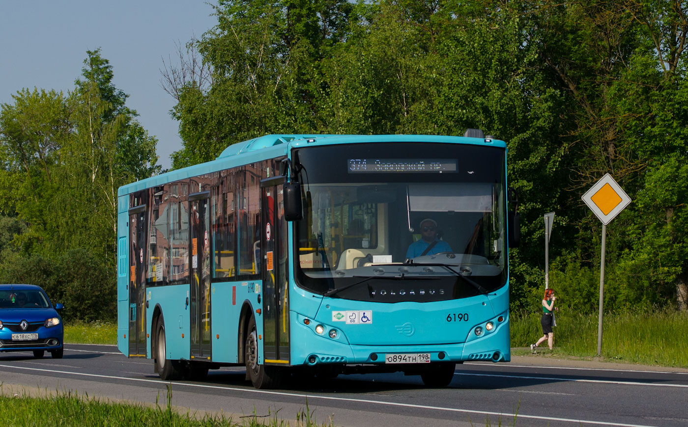 Санкт-Пецярбург, Volgabus-5270.G2 (LNG) № 6190