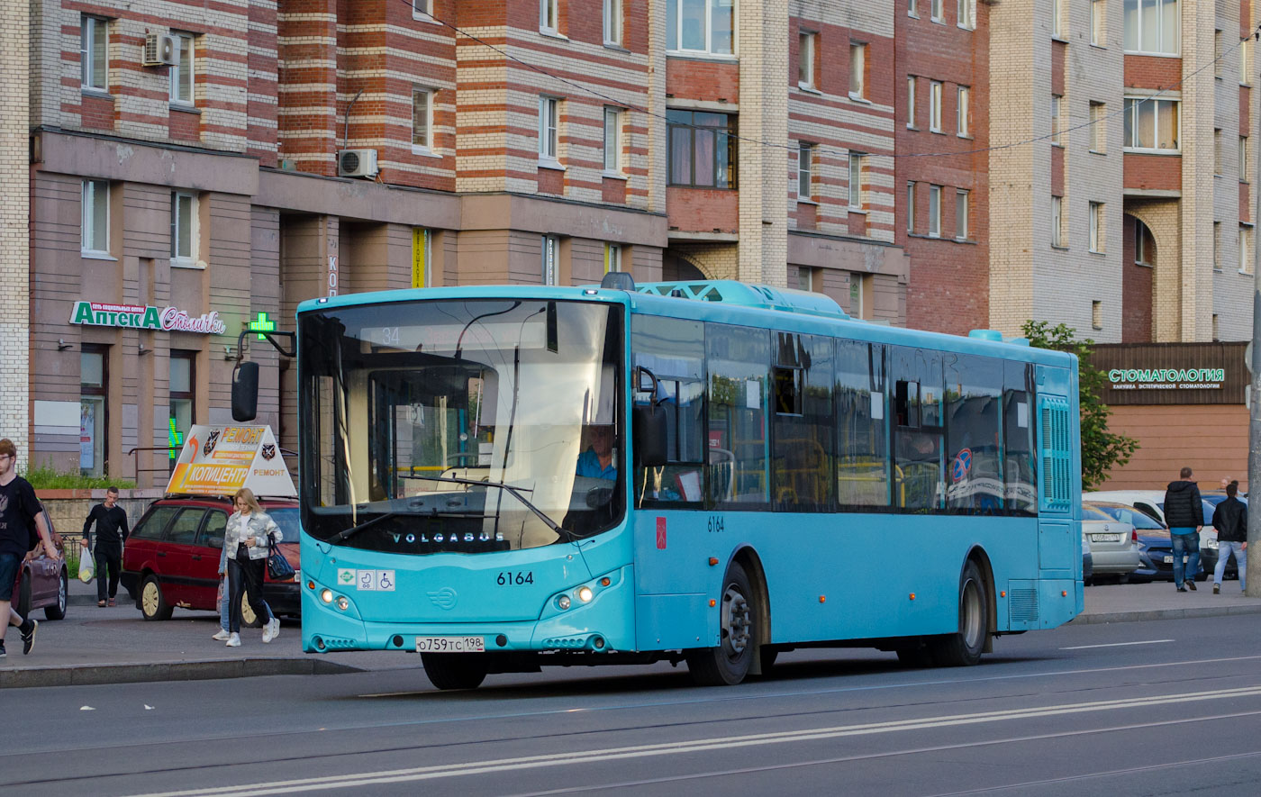 Санкт-Петербург, Volgabus-5270.G2 (LNG) № 6164