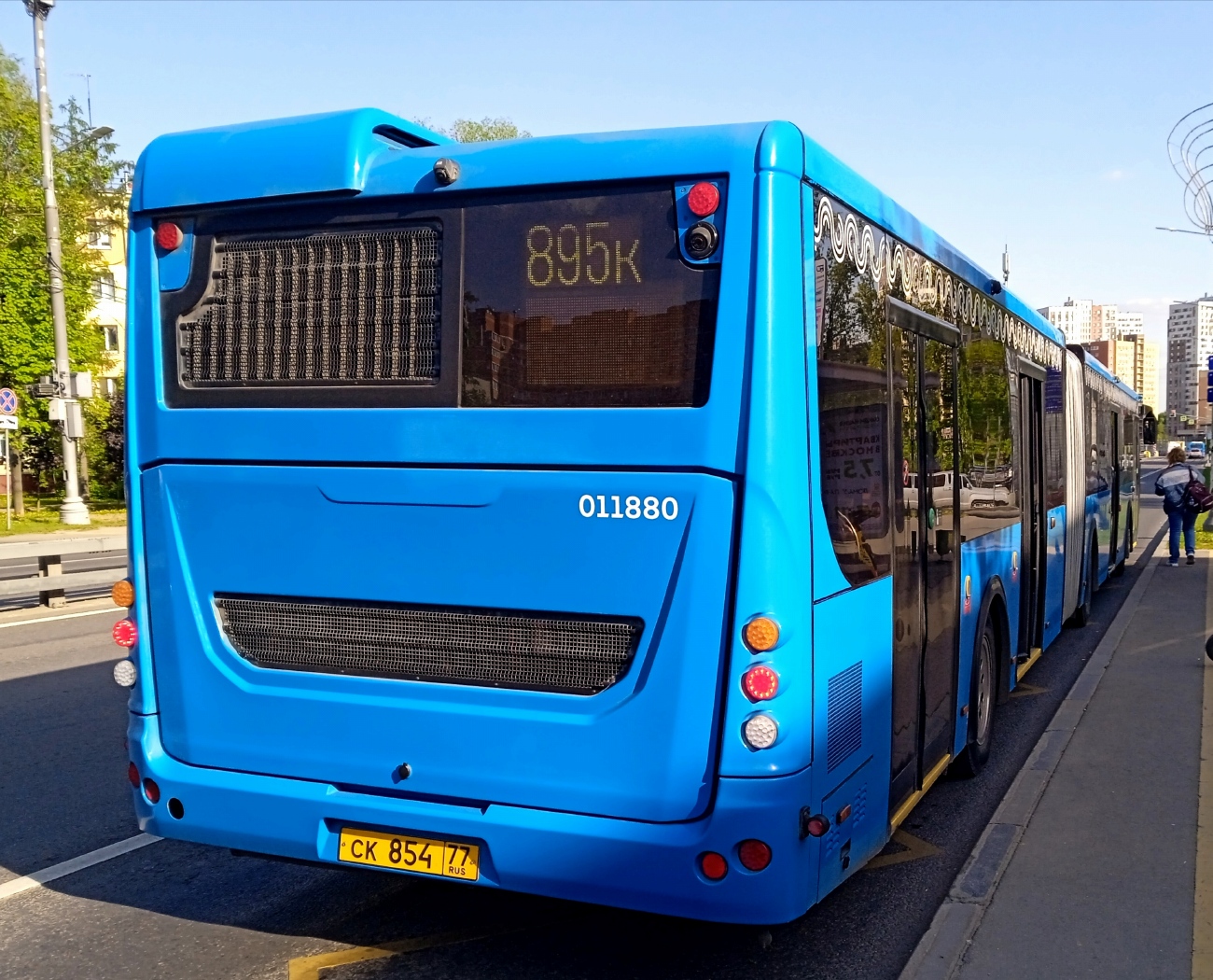 Москва, ЛиАЗ-6213.65 № 011880