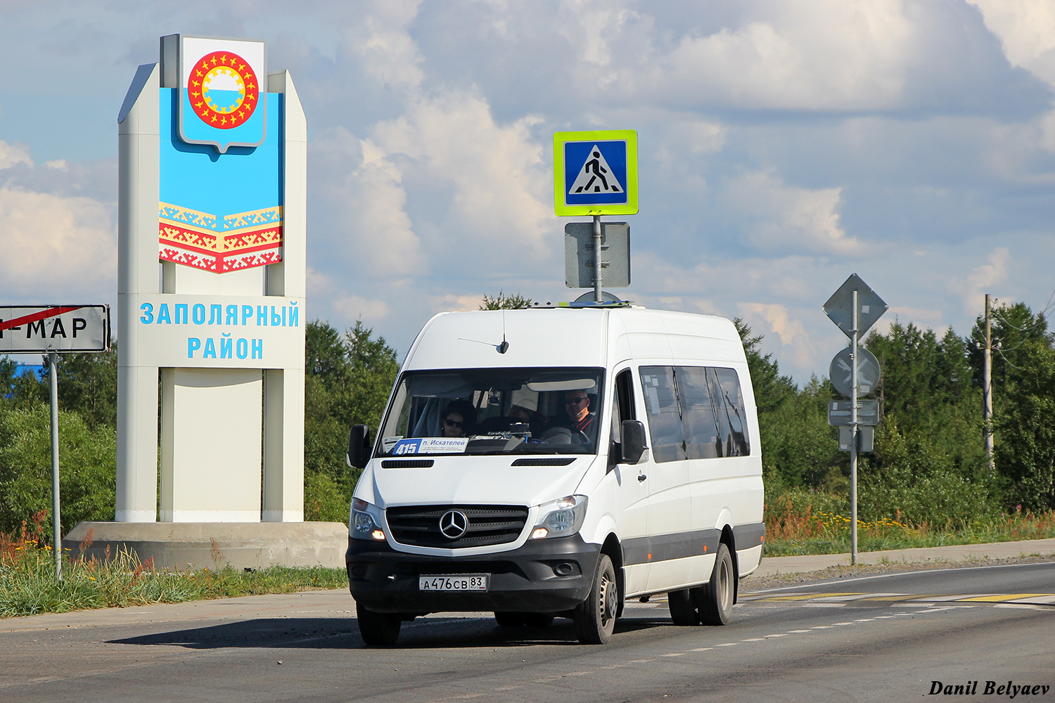 Ненецкий АО, Луидор-223690 (MB Sprinter) № А 476 СВ 83