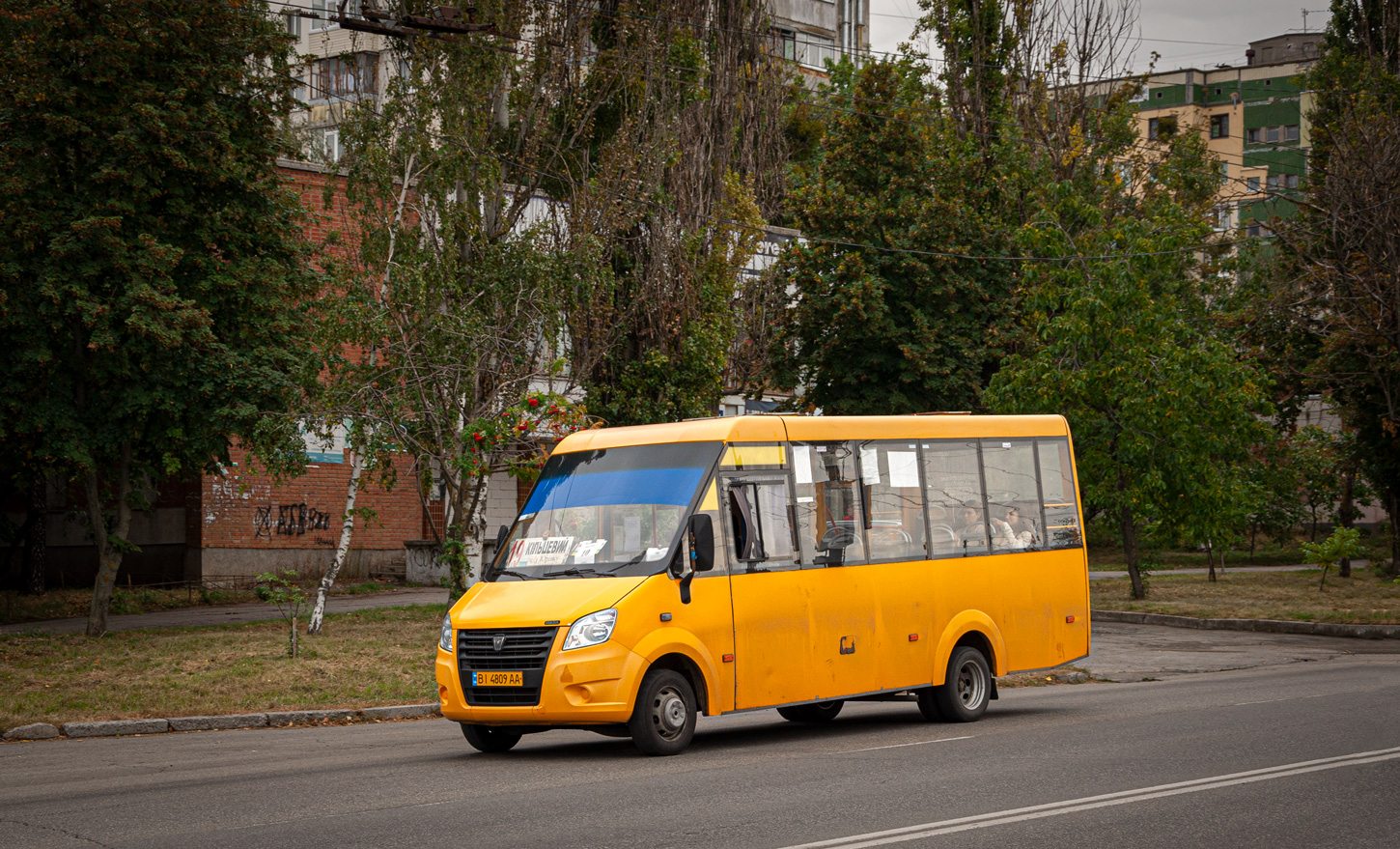 Полтавская область, Рута 25 № BI 4809 AA