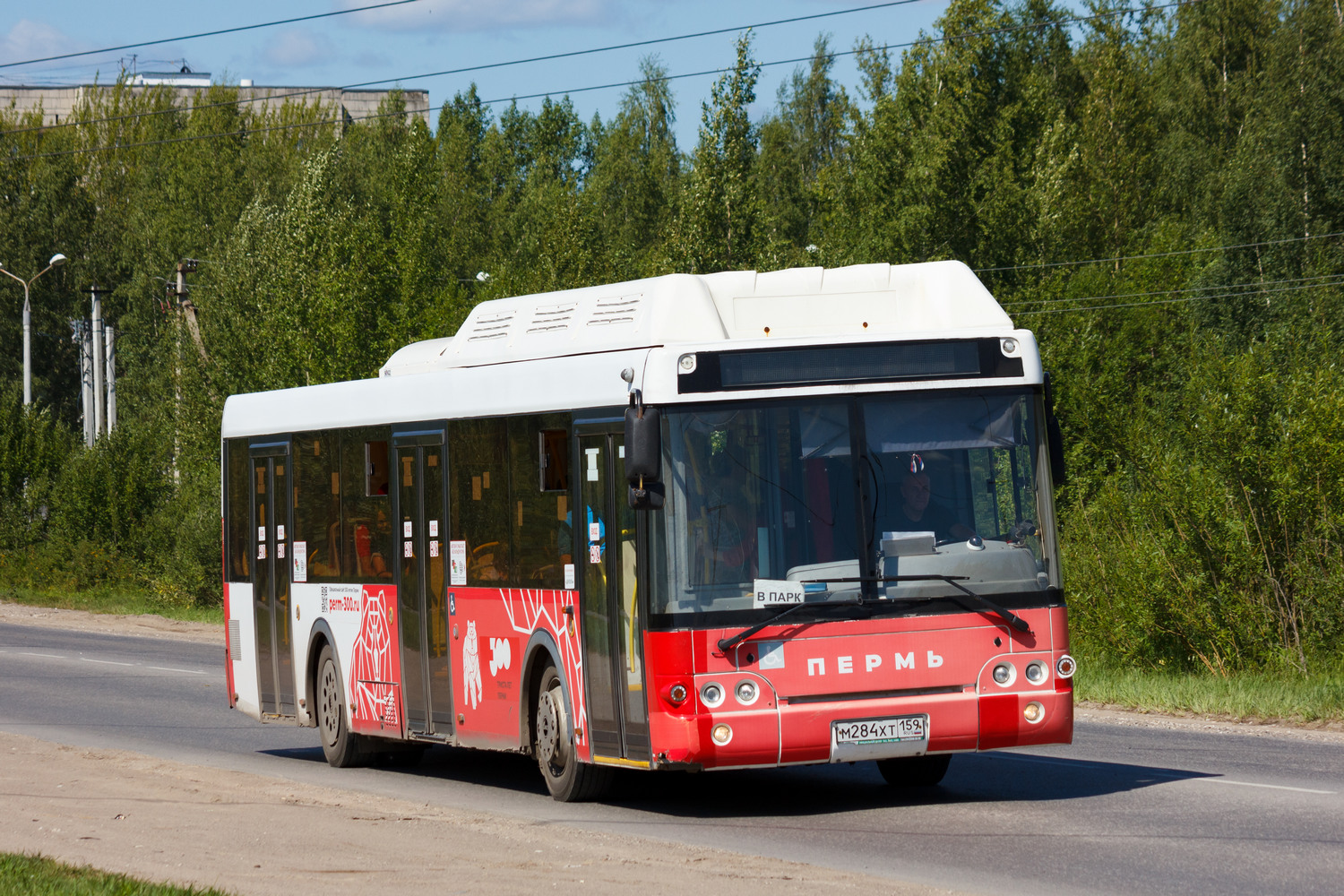 Пермский край, ЛиАЗ-5292.67 (CNG) № М 284 ХТ 159