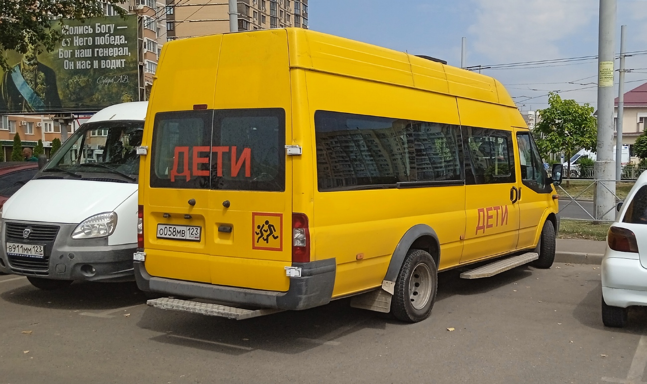 Краснодарский край, Имя-М-3006 (Ford Transit) № О 058 МВ 123