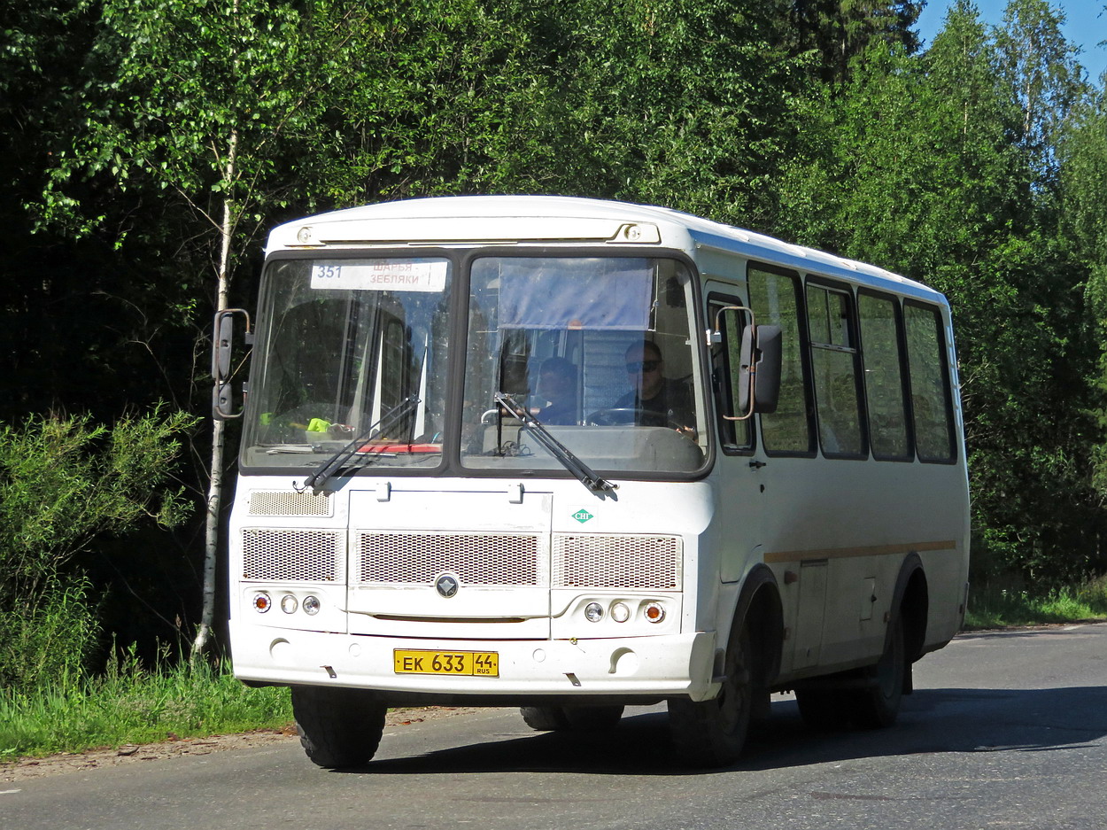 Костромская область, ПАЗ-320540-22 № ЕК 633 44