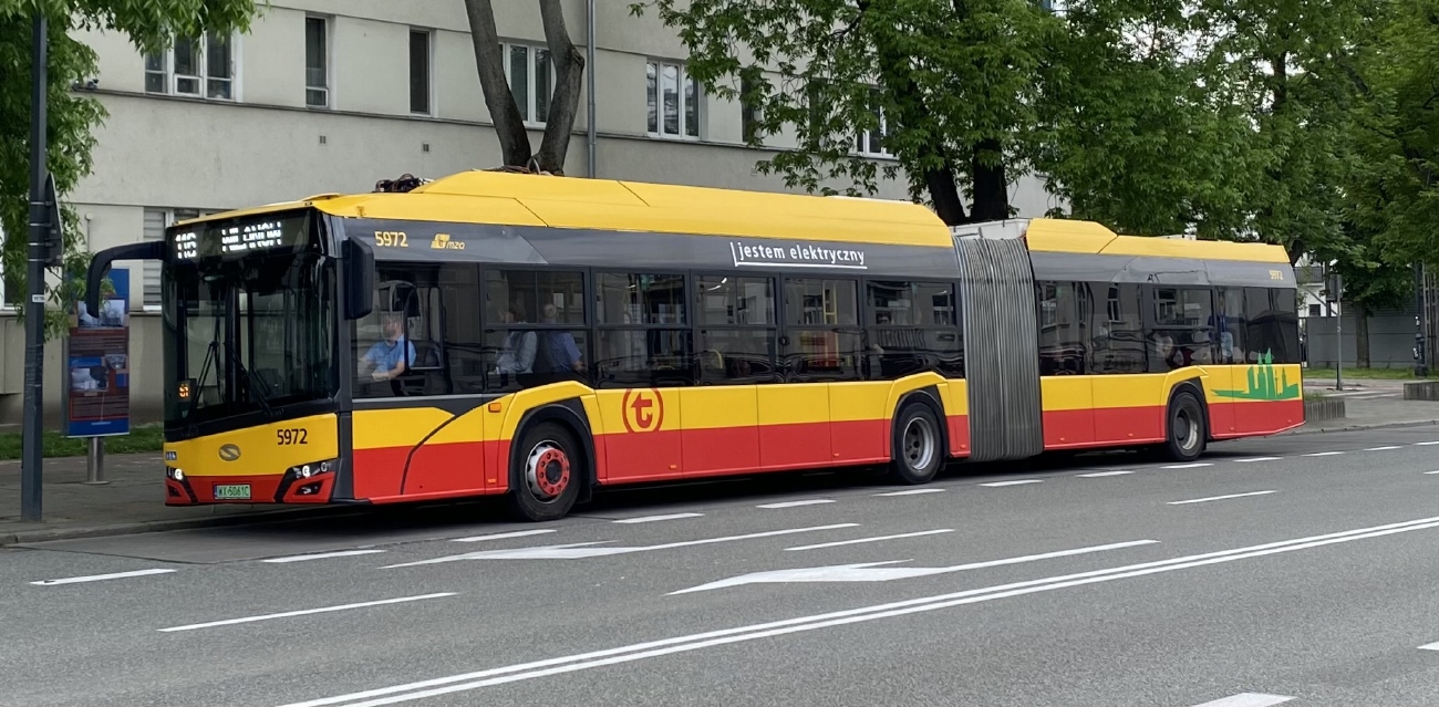 Польша, Solaris Urbino IV 18 electric № 5972