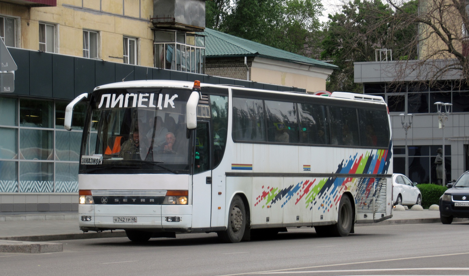 Липецкая область, Setra S315HD № Н 742 ТР 48