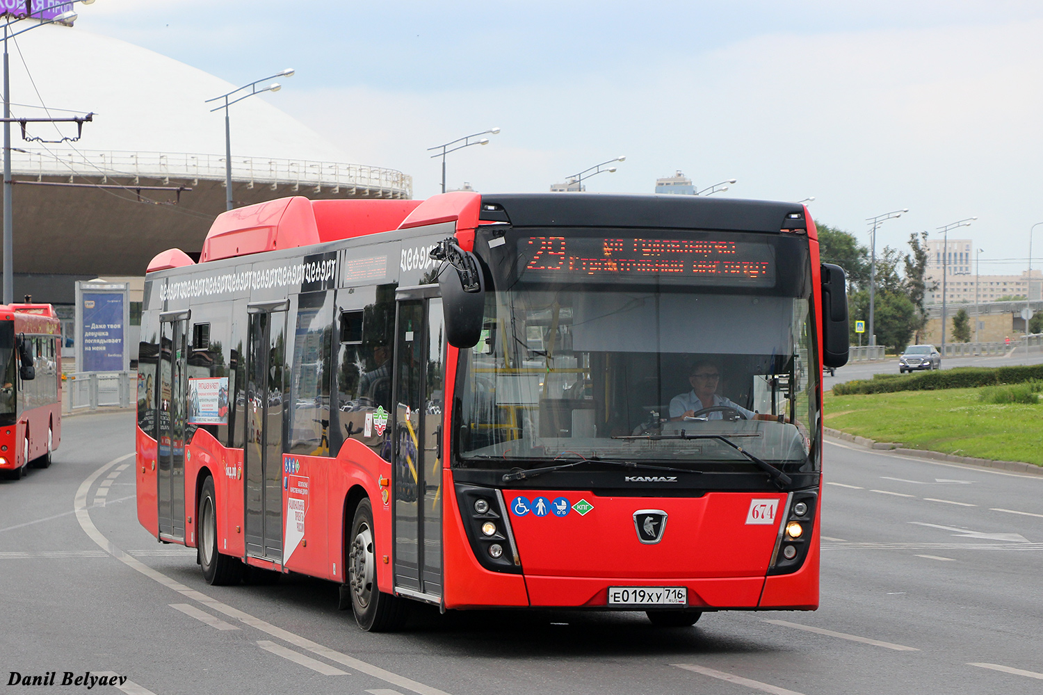 Татарстан, НефАЗ-5299-40-57 (CNG) № 674