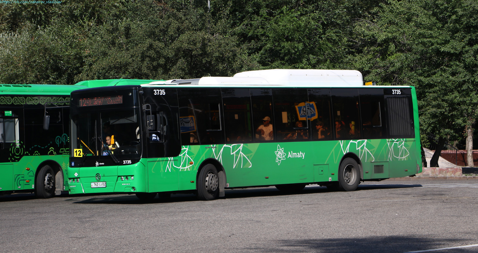 Алматы, Golden Dragon XML6125CN (Hyundai Trans Auto) № 3735