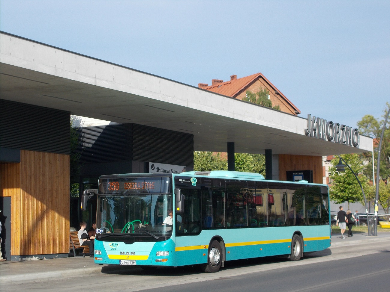 Польша, MAN A21 Lion's City NL283 № 363