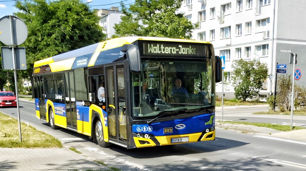 Польша, Solaris Urbino IV 12 hybrid № 853