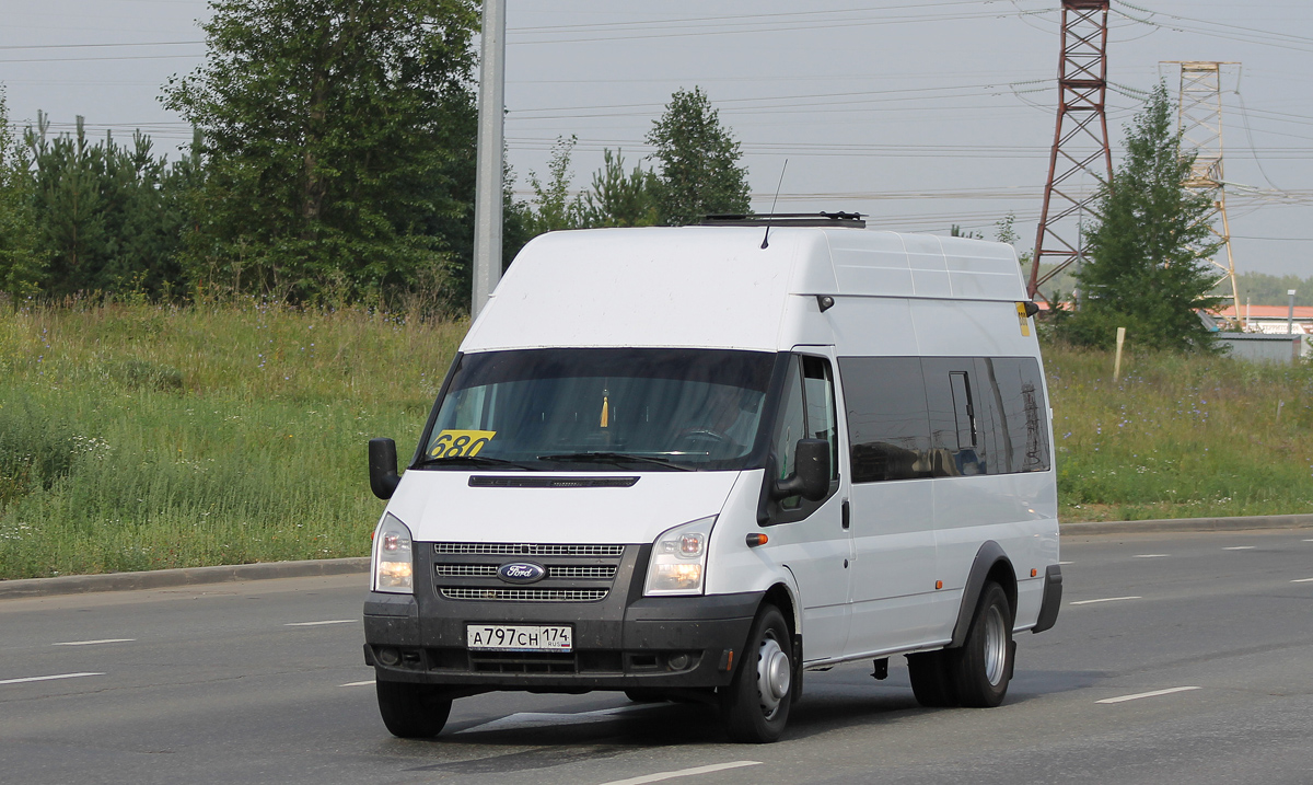 Челябинская область, Нижегородец-222702 (Ford Transit) № А 797 СН 174