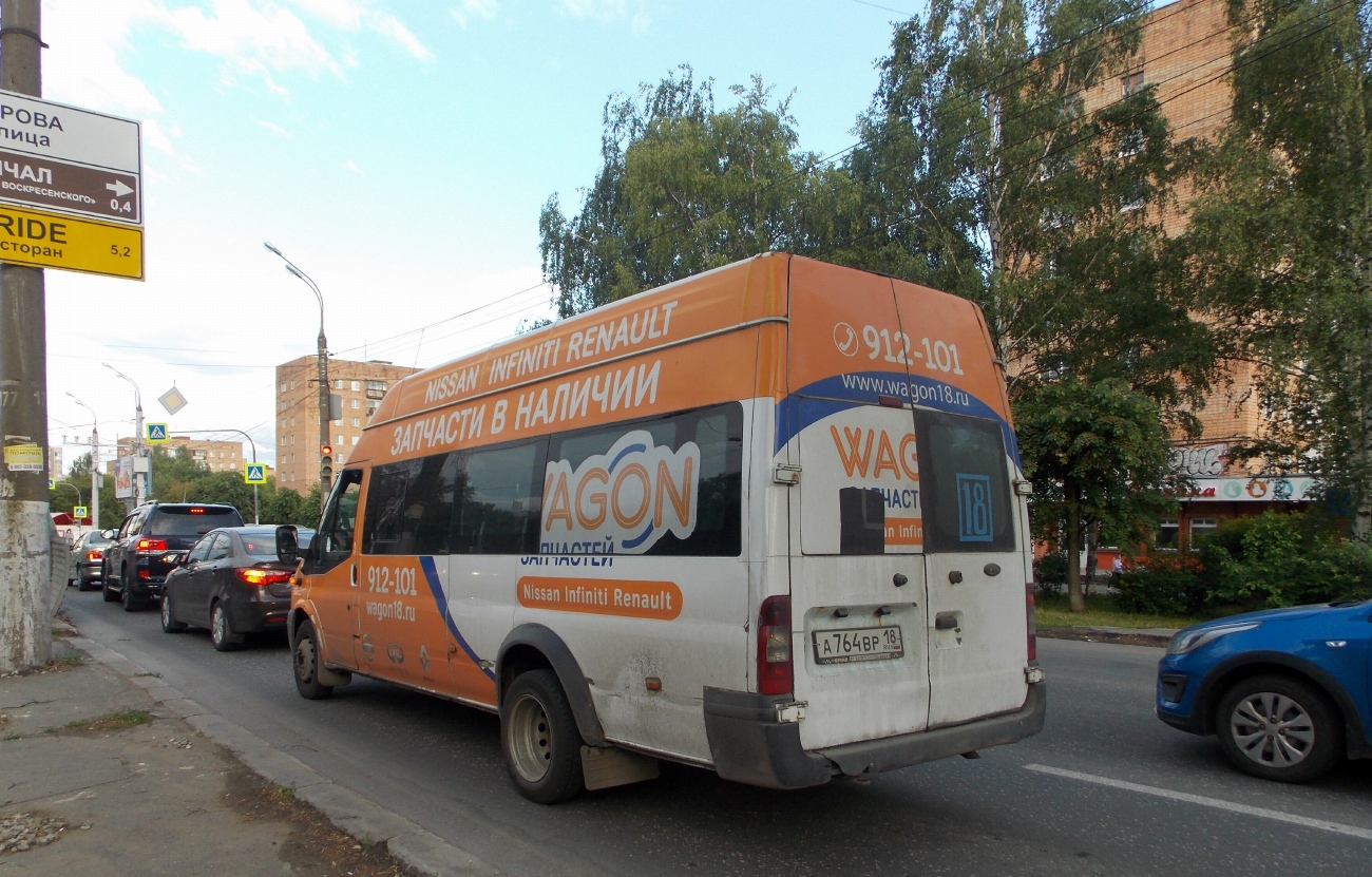 Удмуртия, Имя-М-3006 (Z9S) (Ford Transit) № А 764 ВР 18 Удмуртия, Имя-М-3006 (Z9S) (Ford Transit) № А 764 ВР 18
