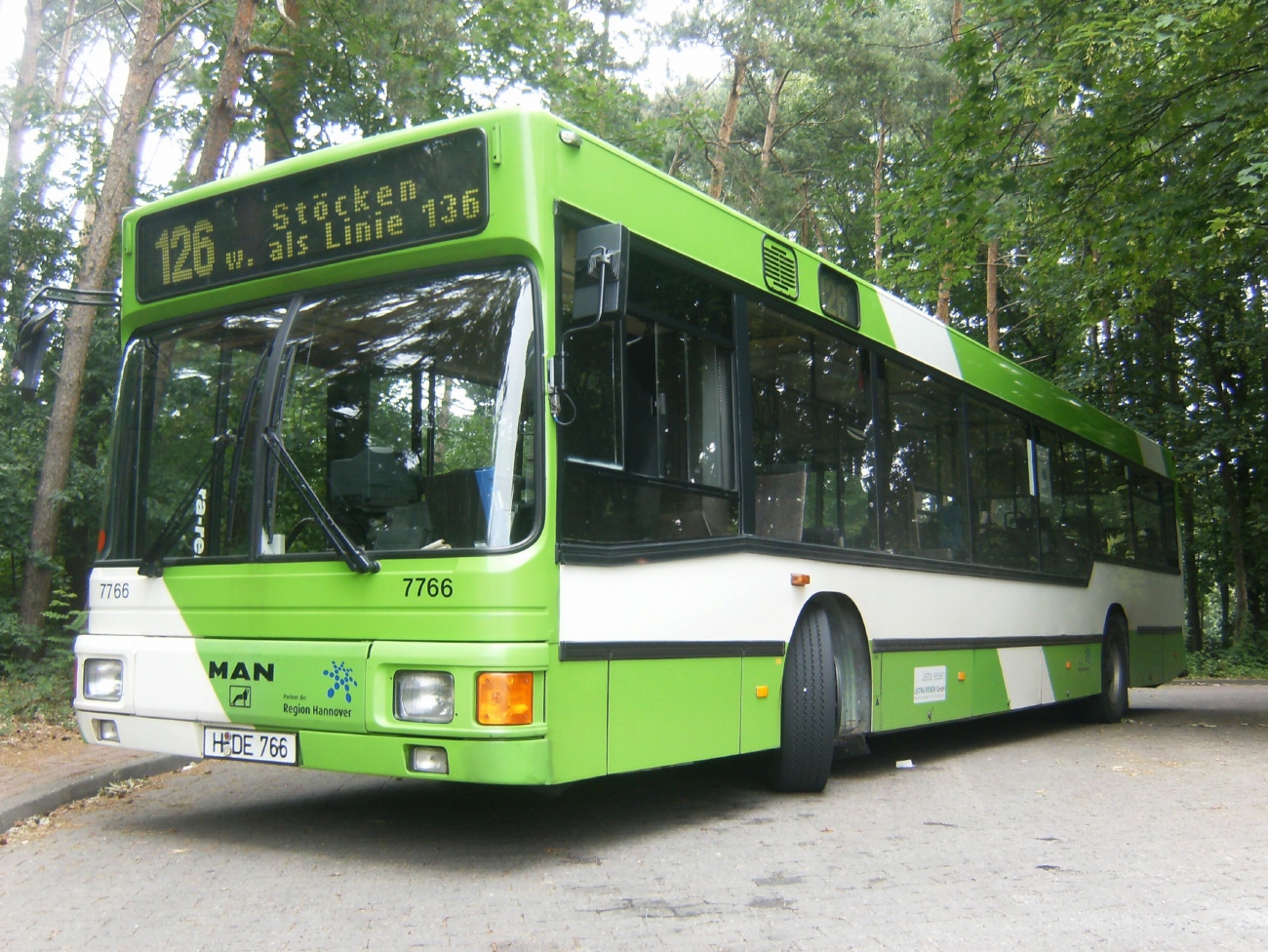 Нижняя Саксония, MAN A10 NL202 № 7766