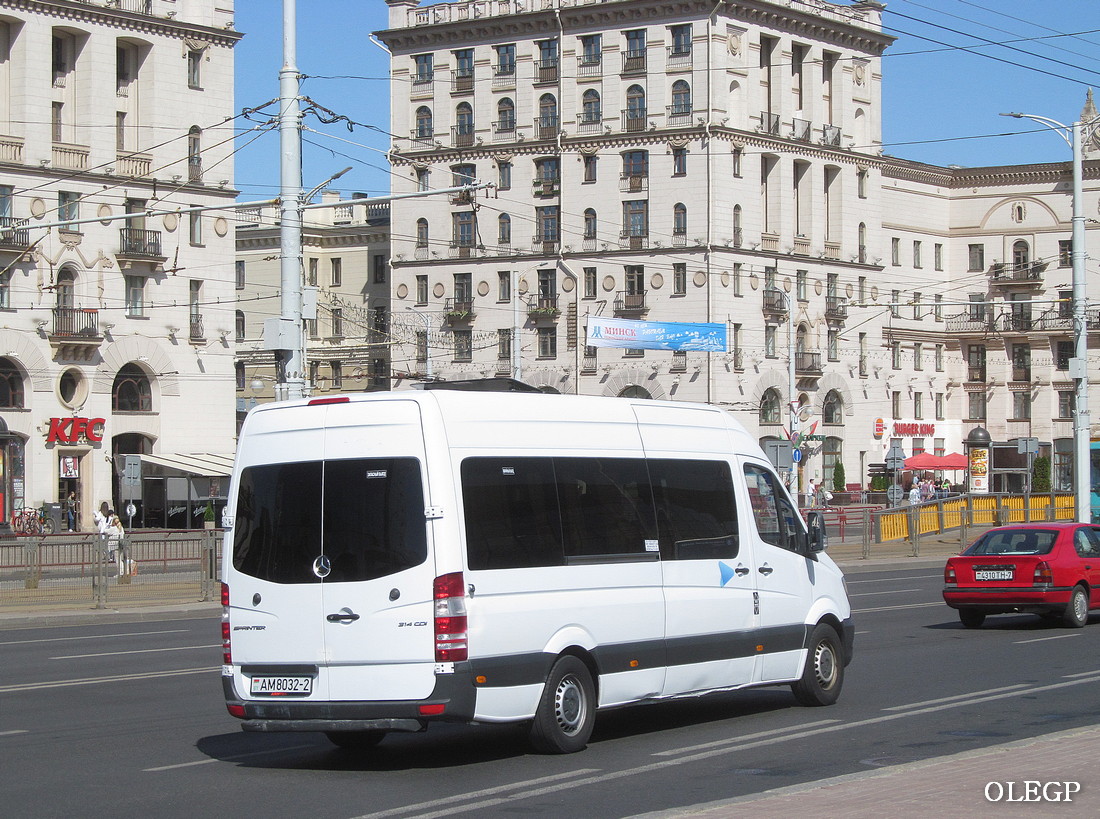 Витебская область, Mercedes-Benz Sprinter W906 314CDI № АМ 8032-2