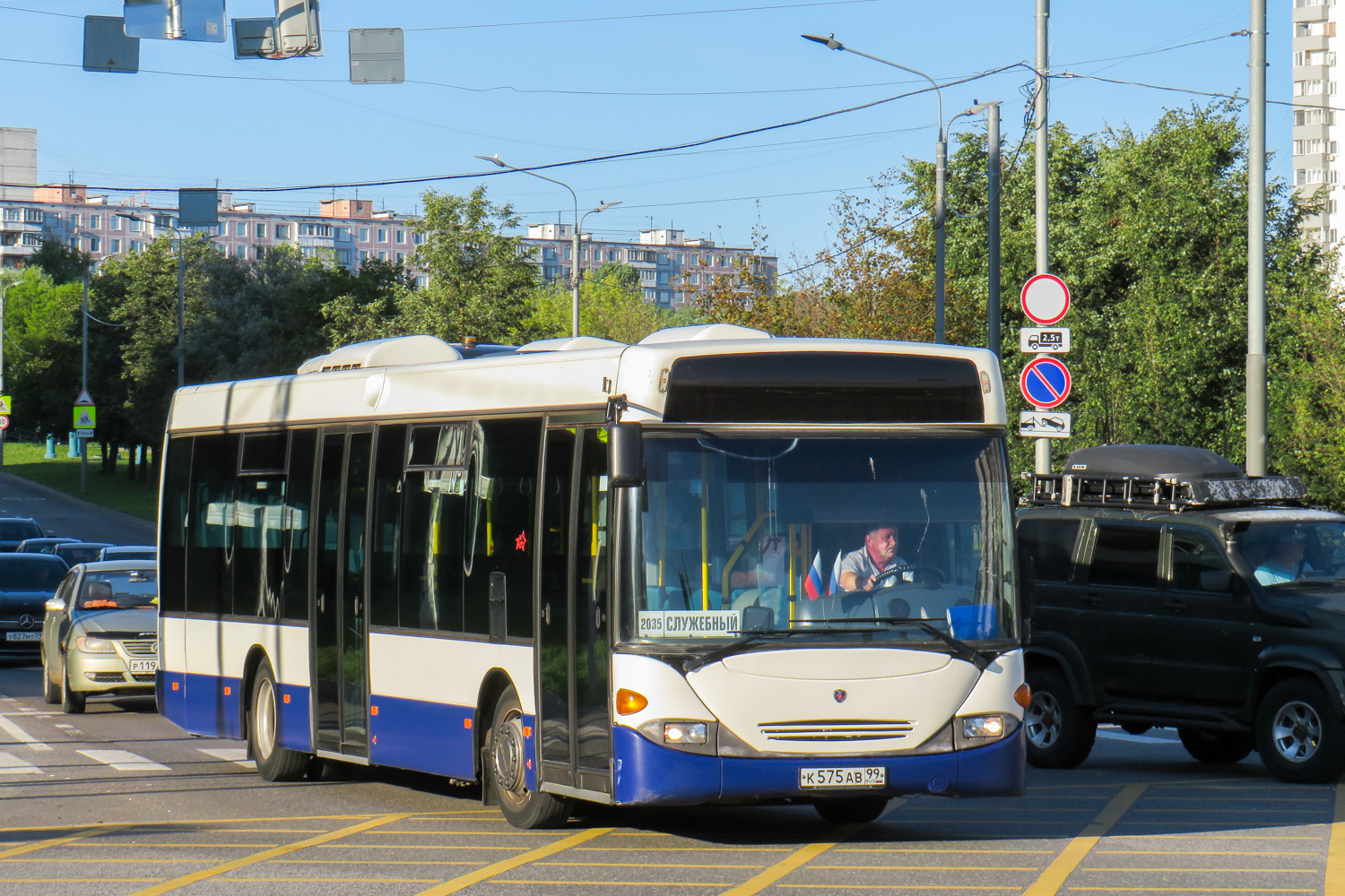 Москва, Scania OmniLink I (Скания-Питер) № К 575 АВ 99