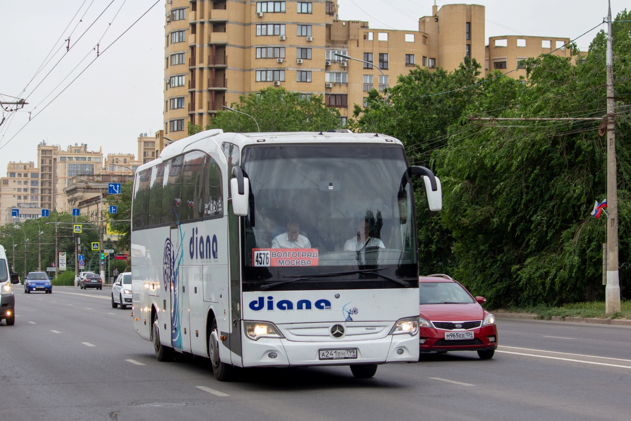 Волгоградская область, Mercedes-Benz Travego II SHD 15SHD facelift № А 241 ВН 799