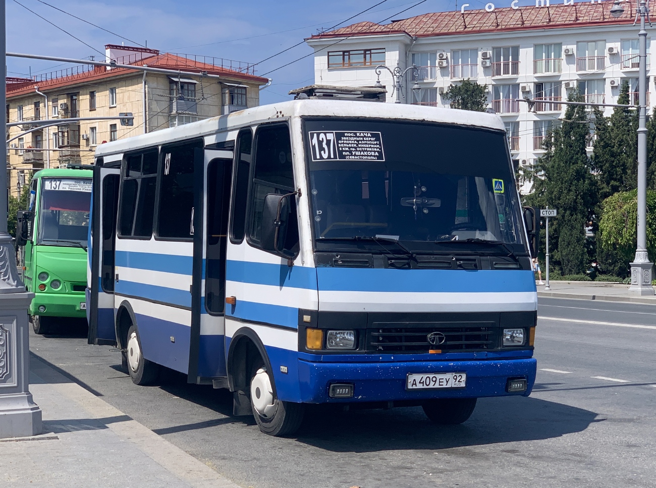 Севастополь, I-VAN A07A1 № А 242 ВО 92; Севастополь, БАЗ-А079.14 "Подснежник" № А 409 ЕУ 92