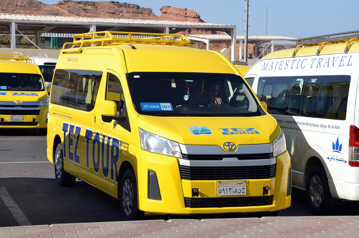 Египет, Toyota HiAce (VI H300) № 5913 FNG