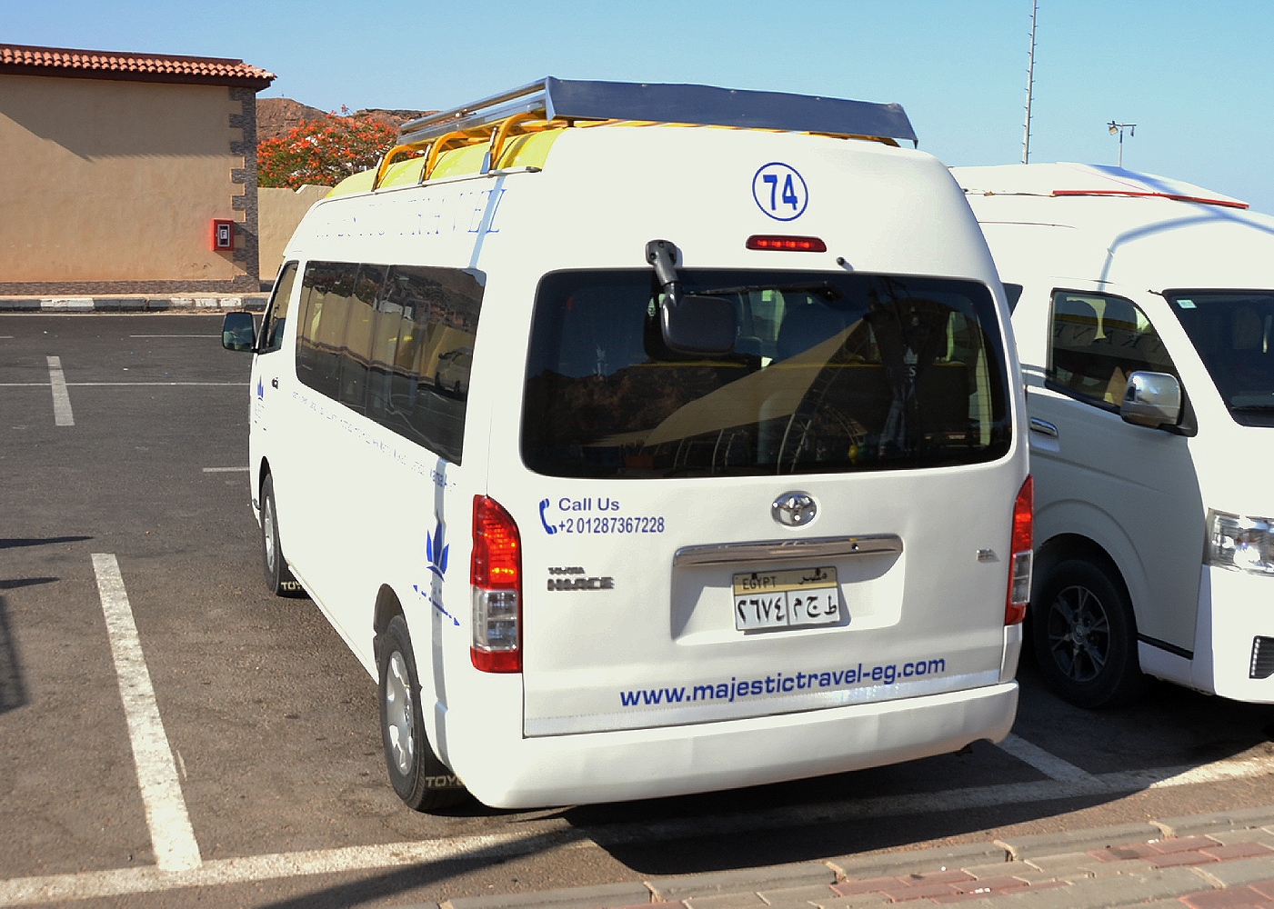 Egypt, Toyota HiAce (V H200) # 74