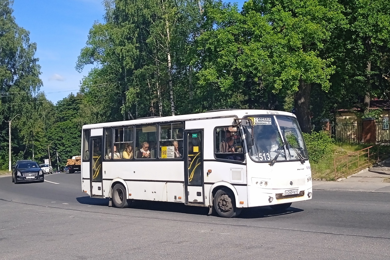 Ленинградская область, ПАЗ-320412-05 "Вектор" № О 260 РВ 47