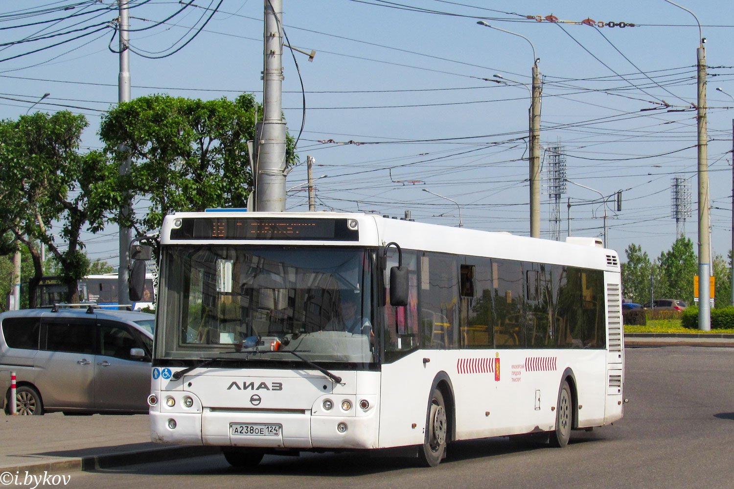 Красноярский край, ЛиАЗ-5292.65 № А 238 ОЕ 124 Красноярский край, ЛиАЗ-5292.65 № А 238 ОЕ 124