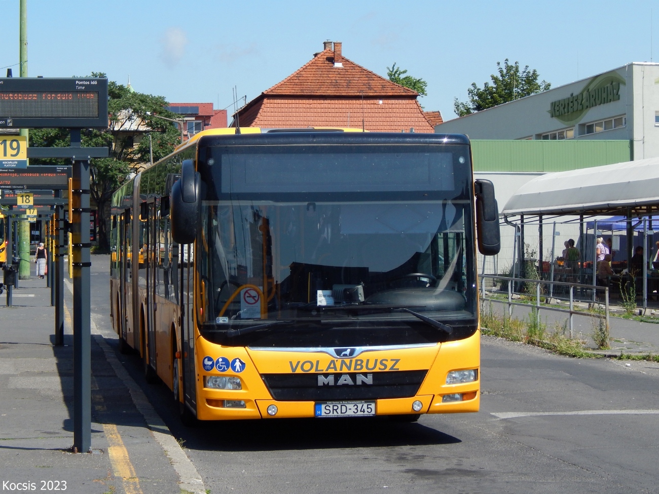 Венгрия, MAN A23 Lion's City G NG363 № SRD-345