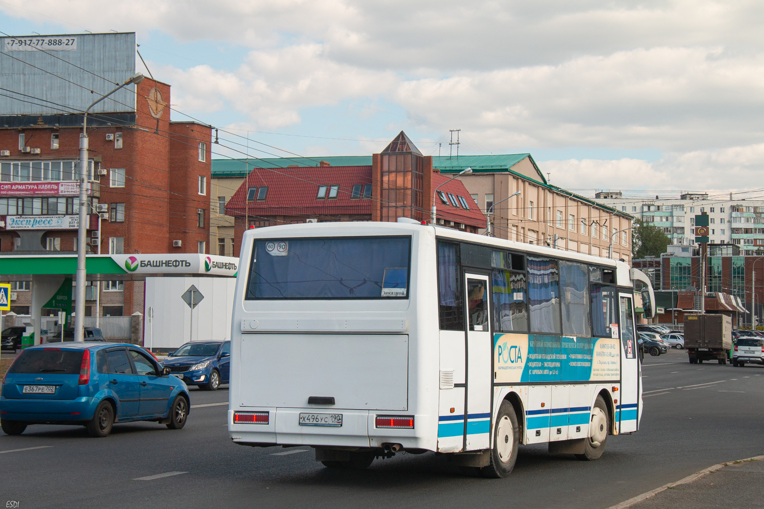 Башкортостан, КАвЗ-4235-32 № Х 496 УС 190