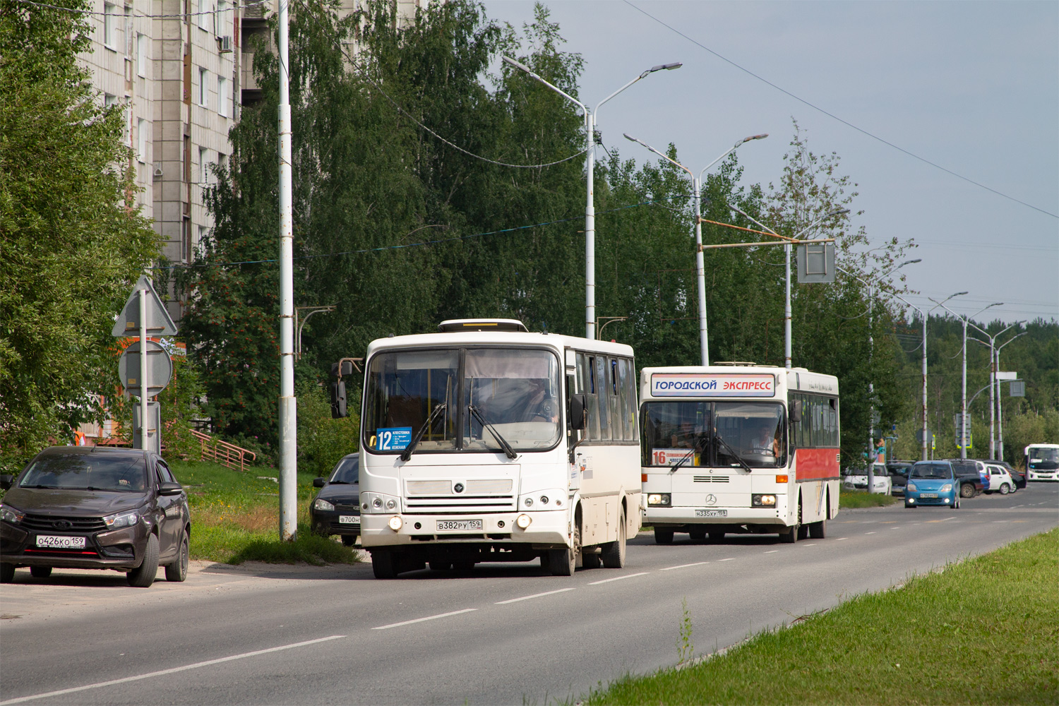 Perm region, PAZ-320412-05 # В 382 РУ 159