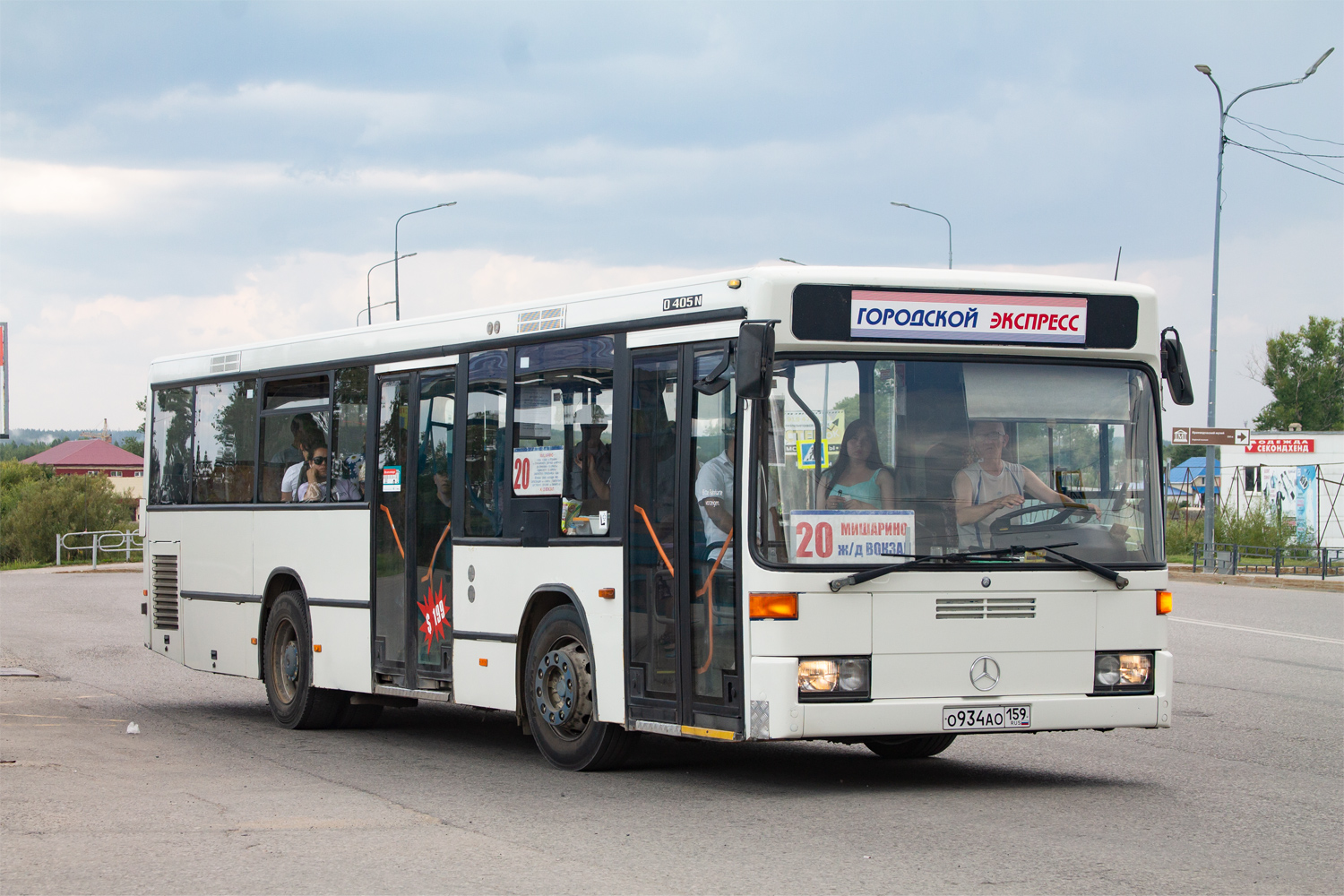 Пермский край, Mercedes-Benz O405NKF № О 934 АО 159