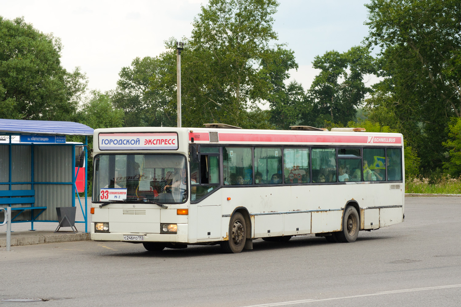 Пермский край, Mercedes-Benz O405N № С 246 РО 193