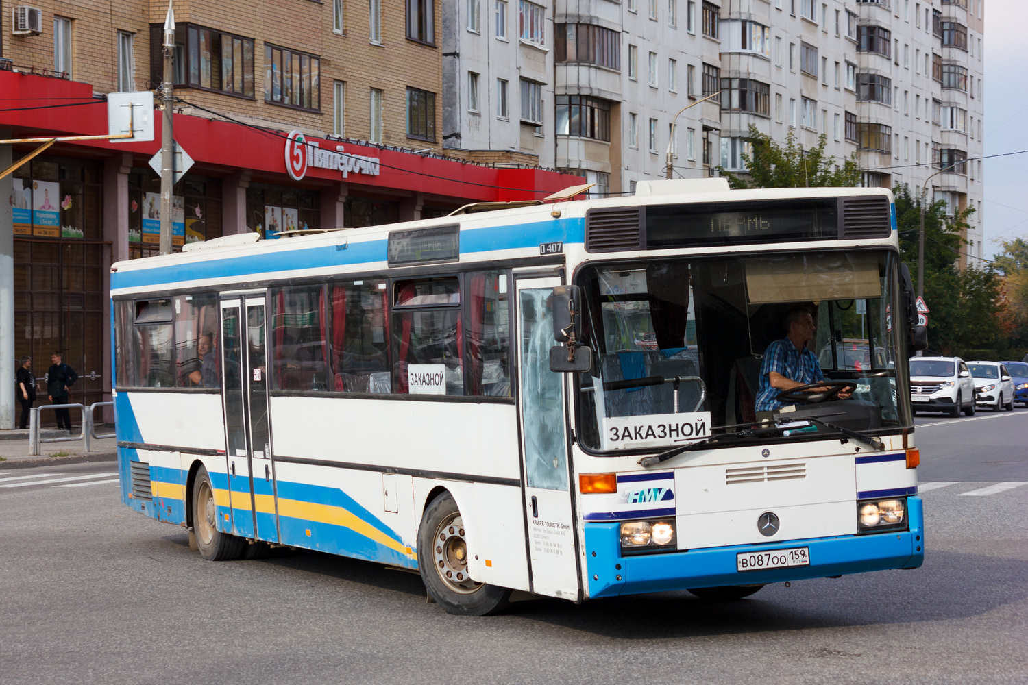 Пермский край, Mercedes-Benz O407 № В 087 ОО 159 Пермский край, Mercedes-Benz O407 № В 087 ОО 159