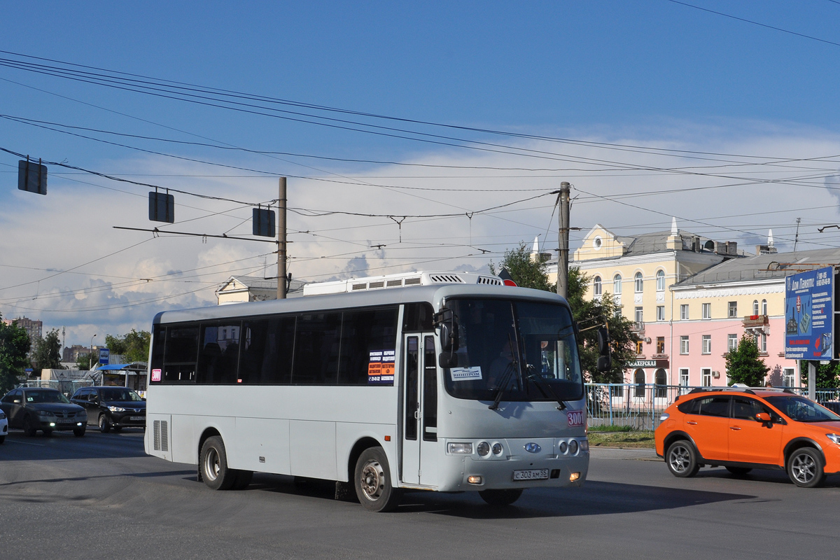Омская область, Hyundai AeroTown № 3001