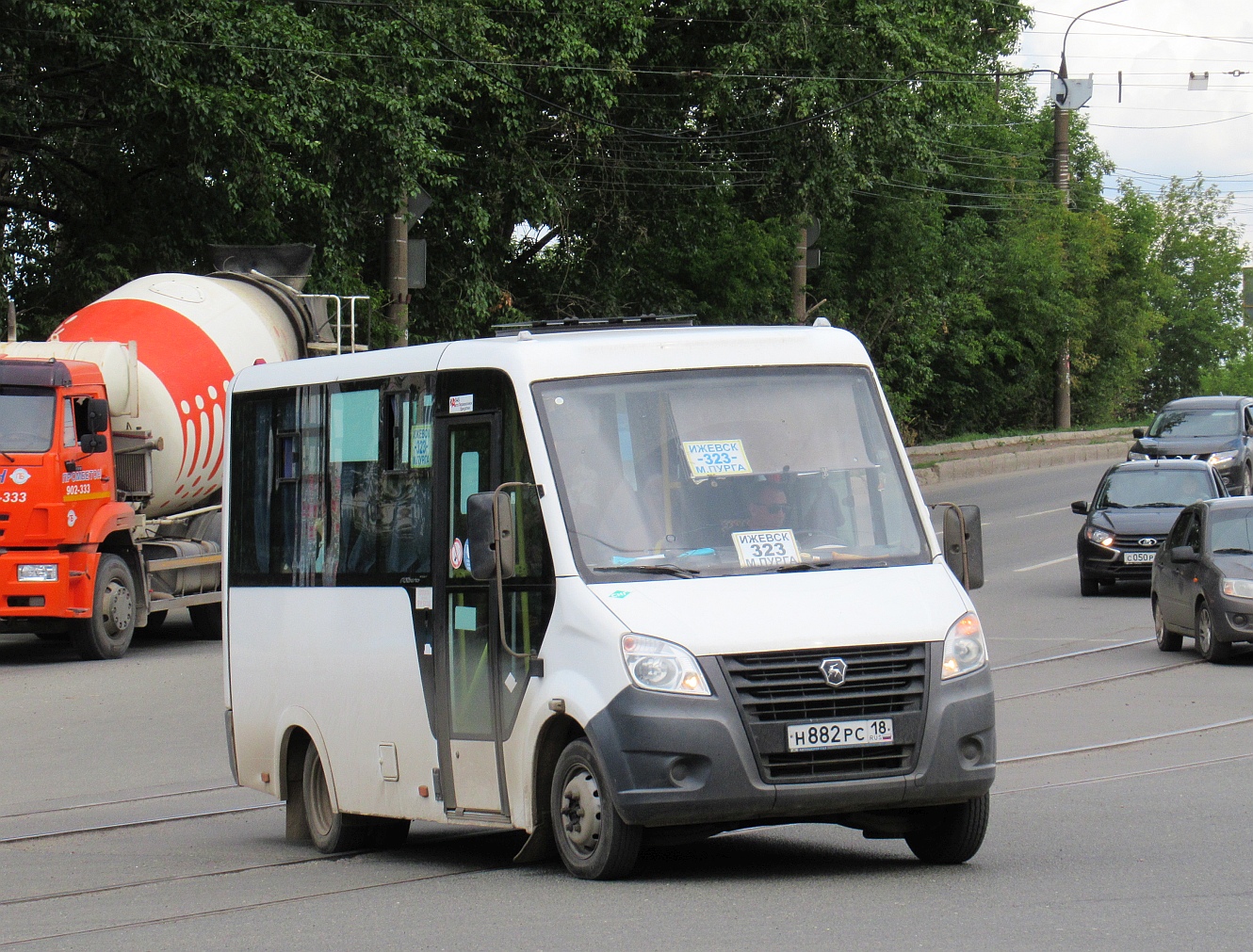 Удмуртия, Луидор-225019 (ГАЗ Next) № Н 882 РС 18