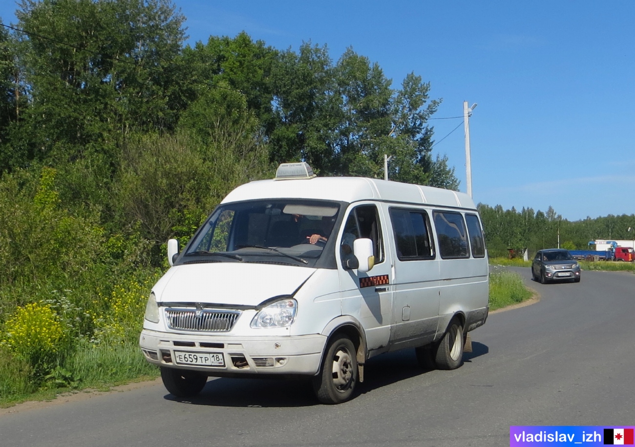Udmurtia, GAZ-322100 (XTH, X96) # Е 659 ТР 18