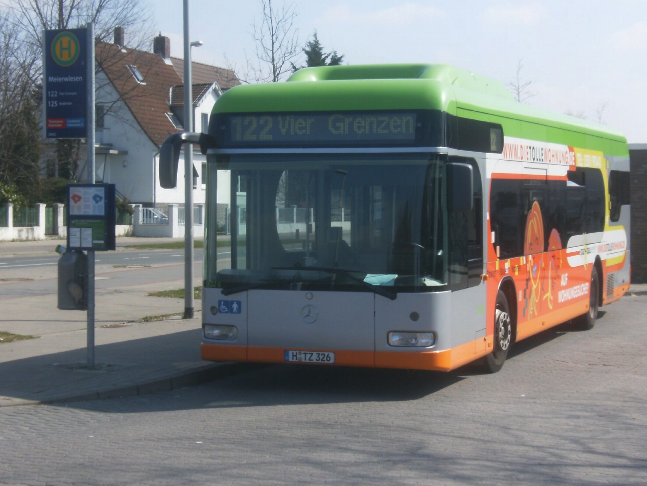 Нижняя Саксония, Mercedes-Benz O530 Irvine Citaro CNG № 9326