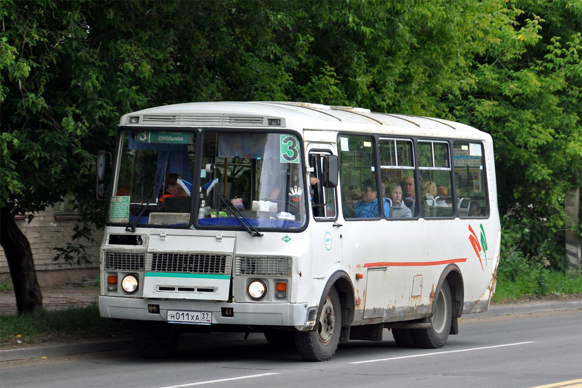 Ивановская область, ПАЗ-32054 № Н 011 ХА 37