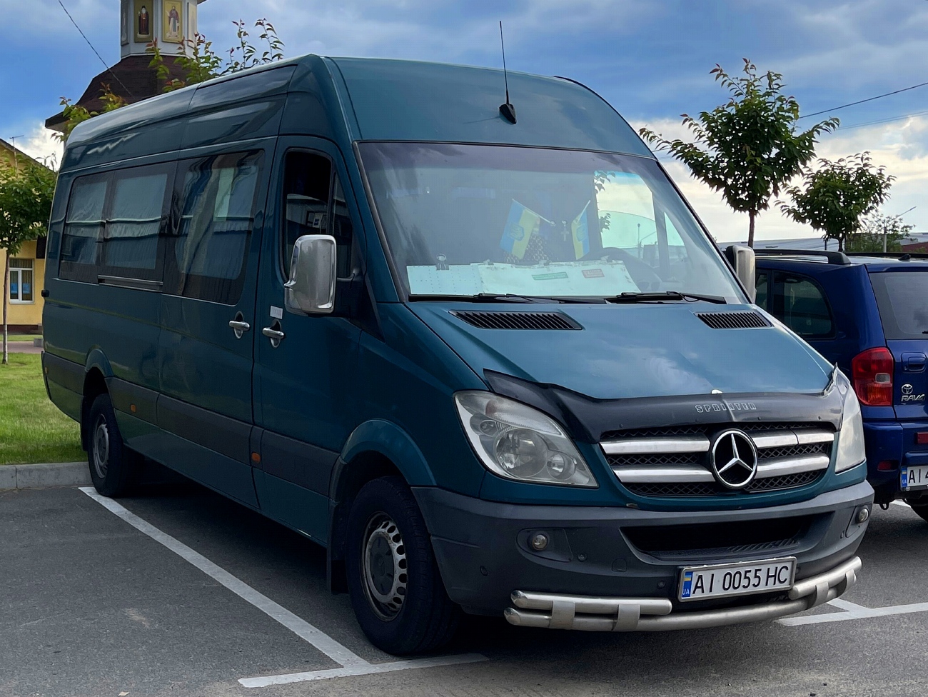 Киевская область, Mercedes-Benz Sprinter W906 313CDI № AI 0055 HC