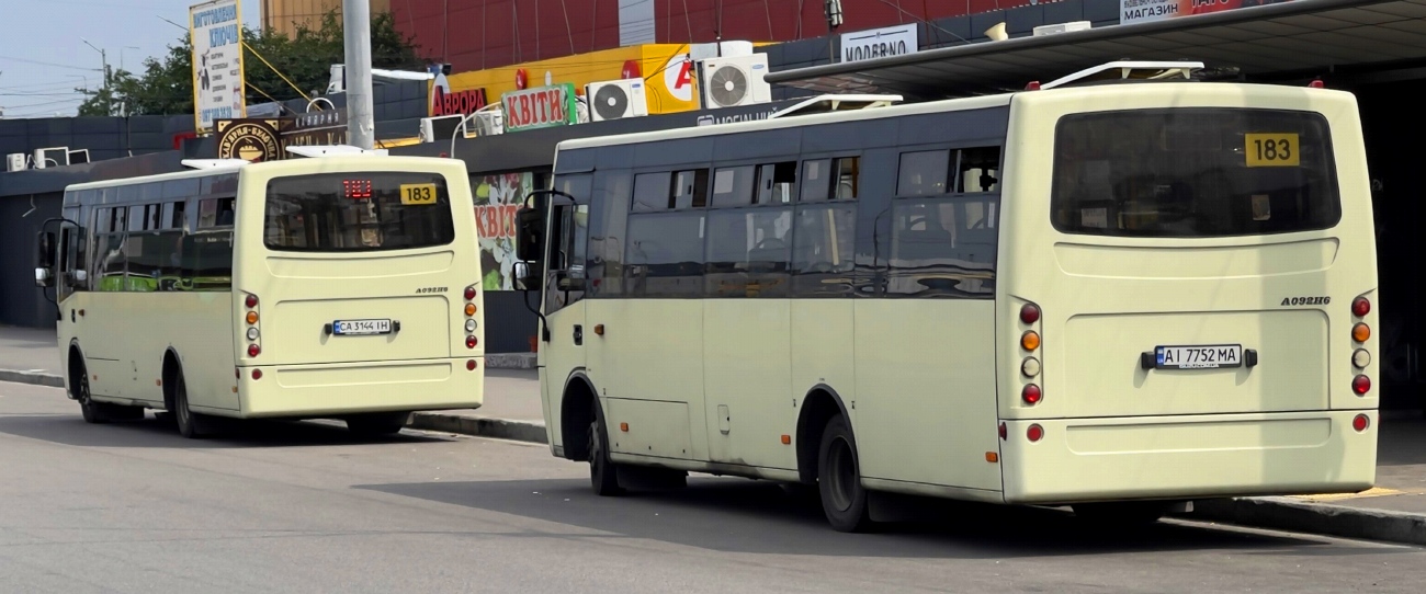 Киев, Ataman A092H6 № CA 3144 IH; Киев, Ataman A092H6 № AI 7752 MA