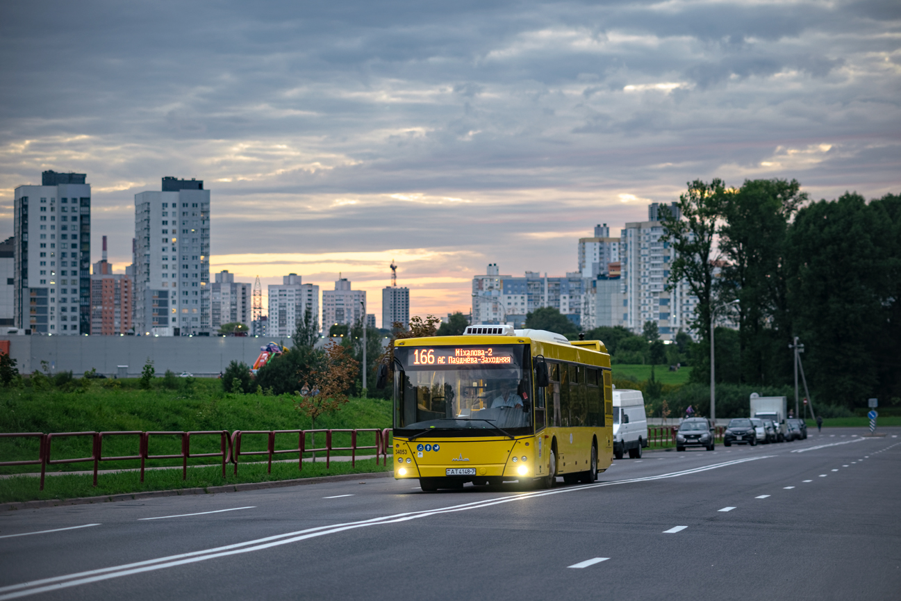 Минск, МАЗ-203.016 № 034053