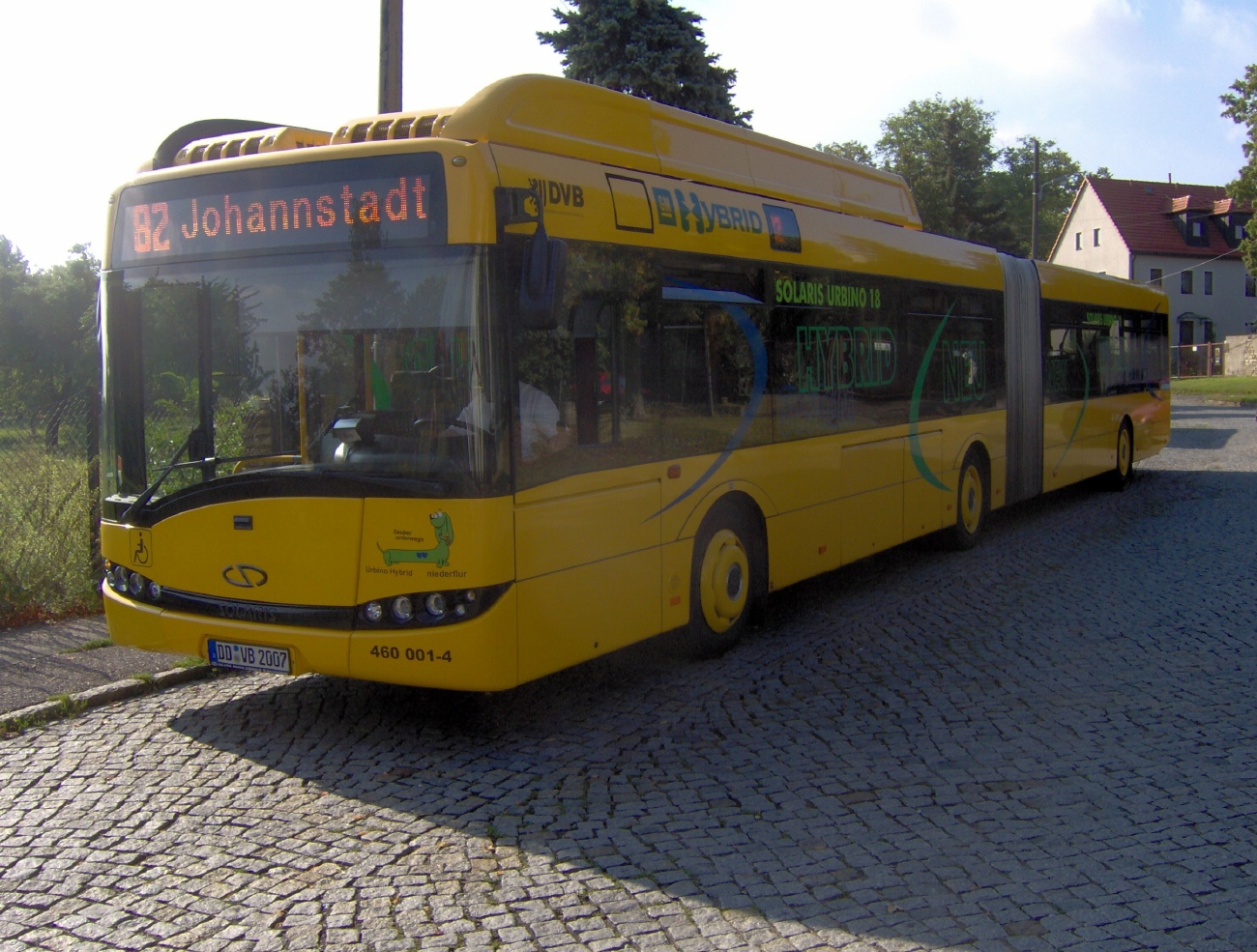 Saxony, Solaris Urbino III 18 hybrid # 460 001-4