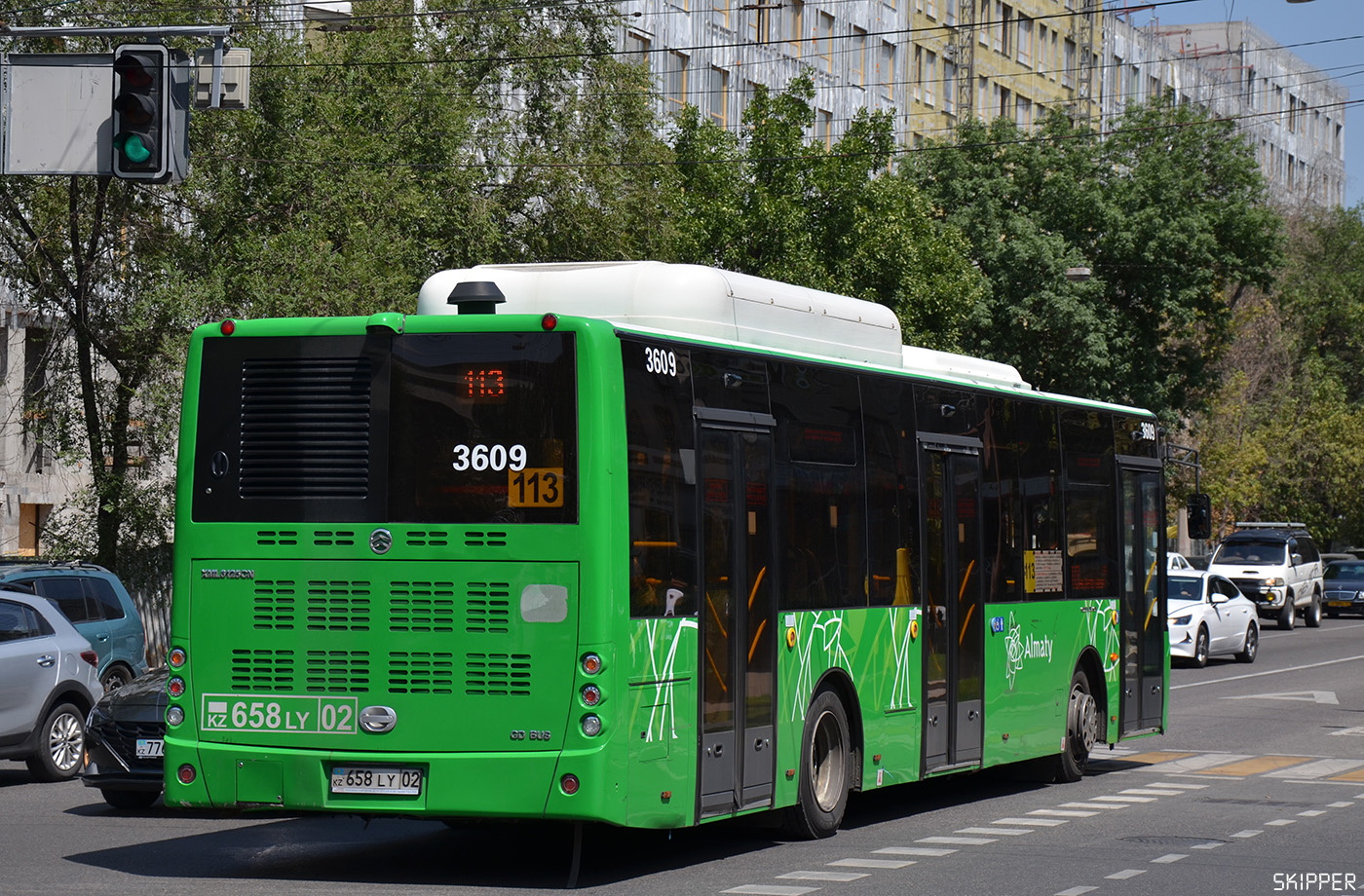 Алматы, Golden Dragon XML6125CN (Hyundai Trans Auto) № 3609