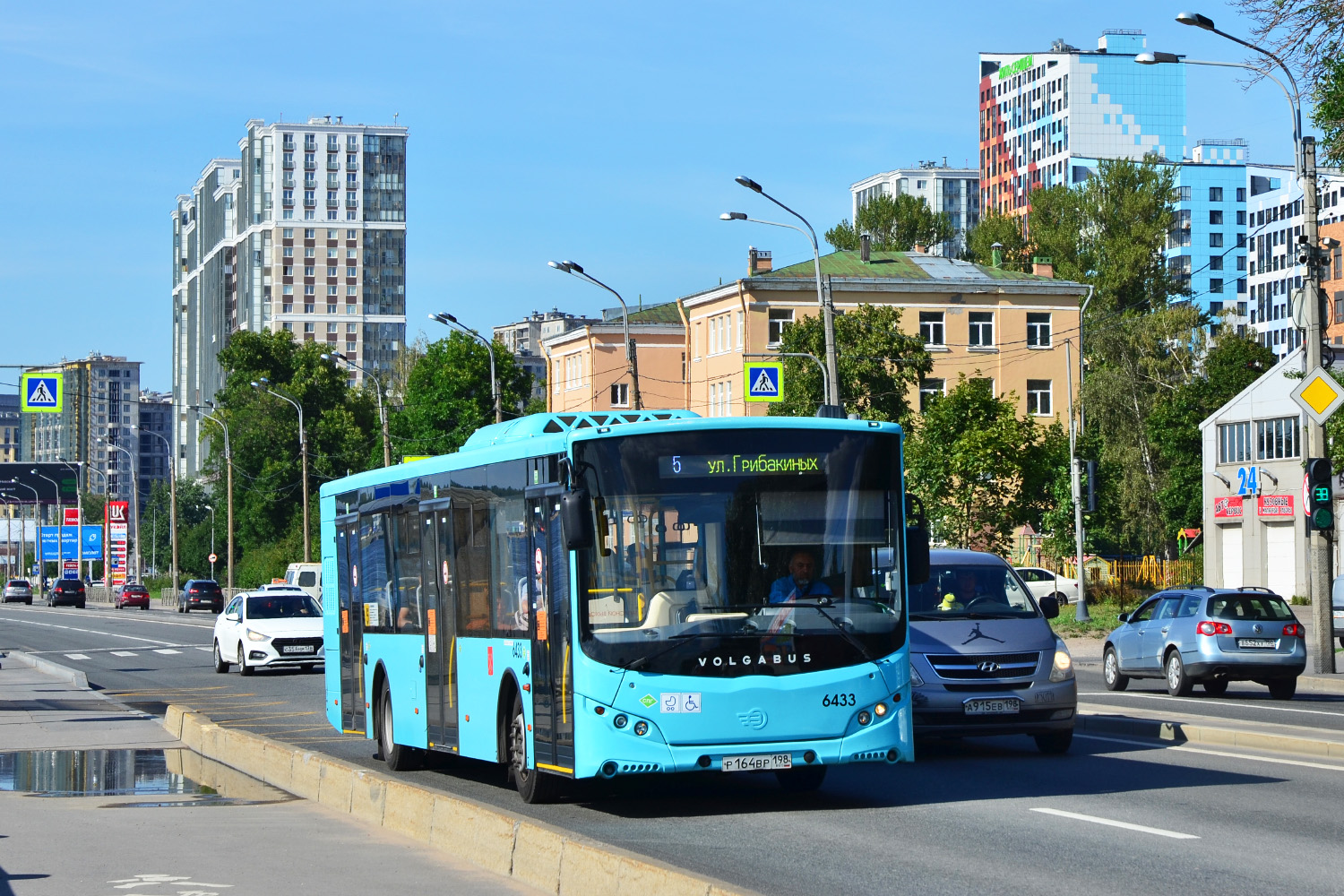 Sankt Petersburg, Volgabus-5270.G2 (LNG) Nr. 6433