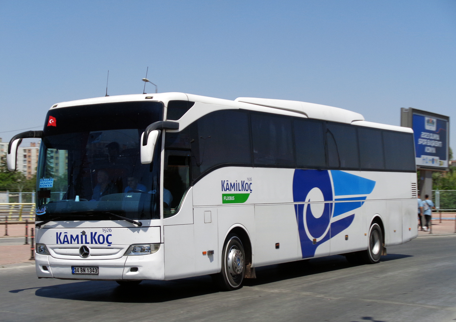 Турция, Mercedes-Benz Tourismo II M/2 16RHD № 34 BN 1343