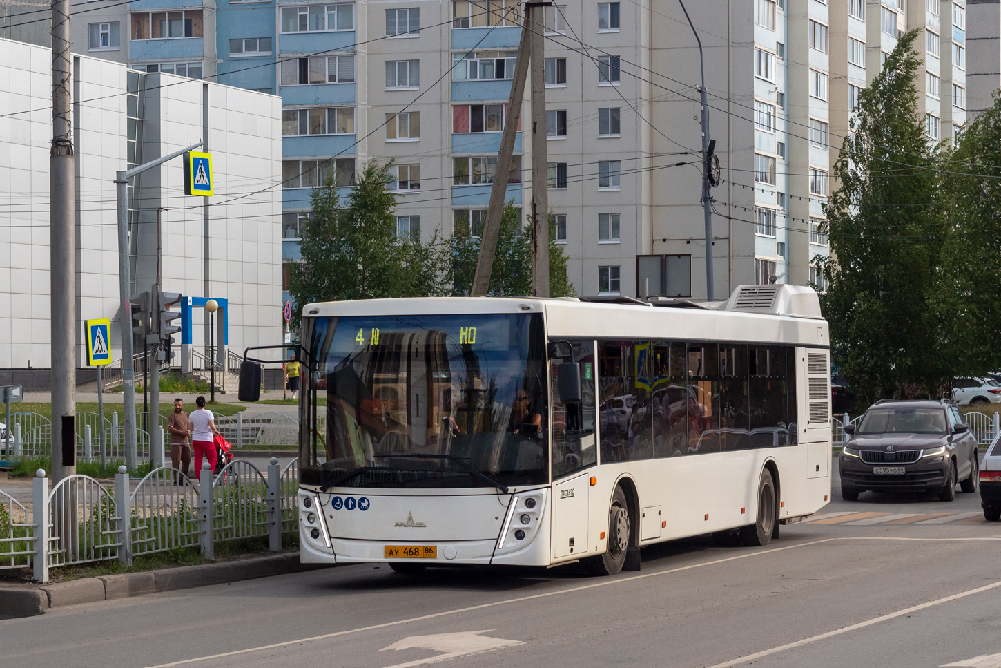 Ханты-Мансийский АО, МАЗ-203.047 № АУ 468 86