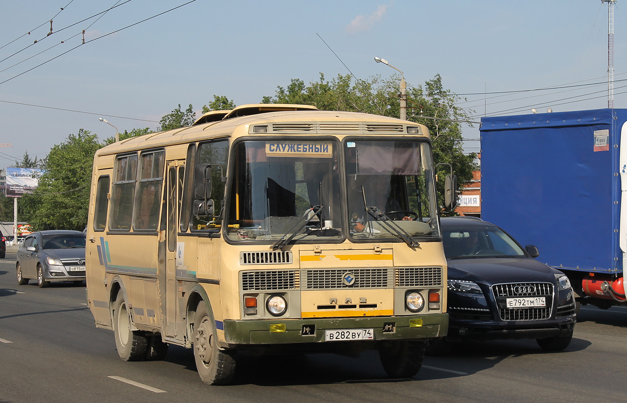 Челябинская область, ПАЗ-32053-07 № В 282 ВУ 74