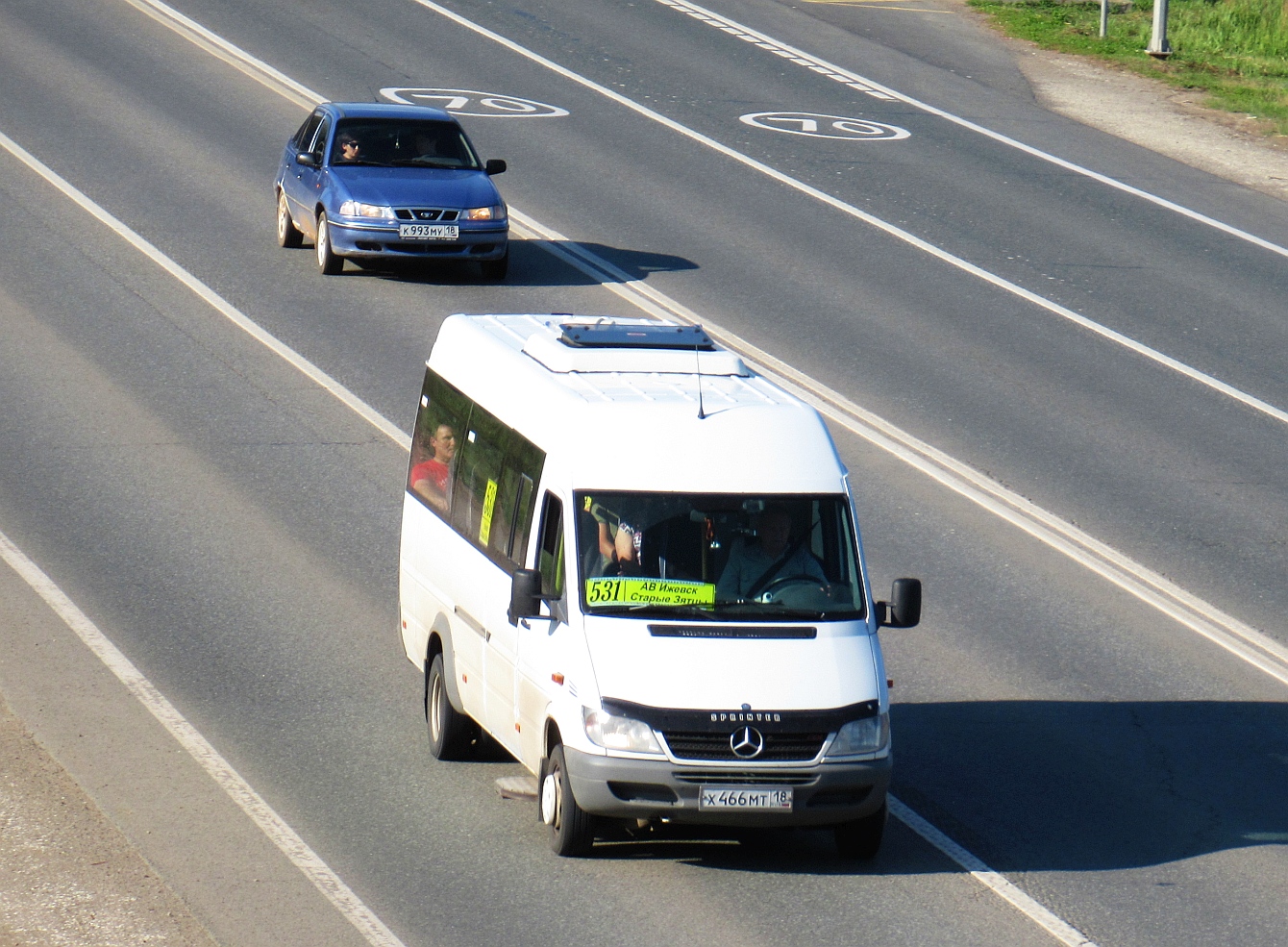 Удмуртия, Луидор-223206 (MB Sprinter Classic) № Х 466 МТ 18 Удмуртия, Луидор-223206 (MB Sprinter Classic) № Х 466 МТ 18