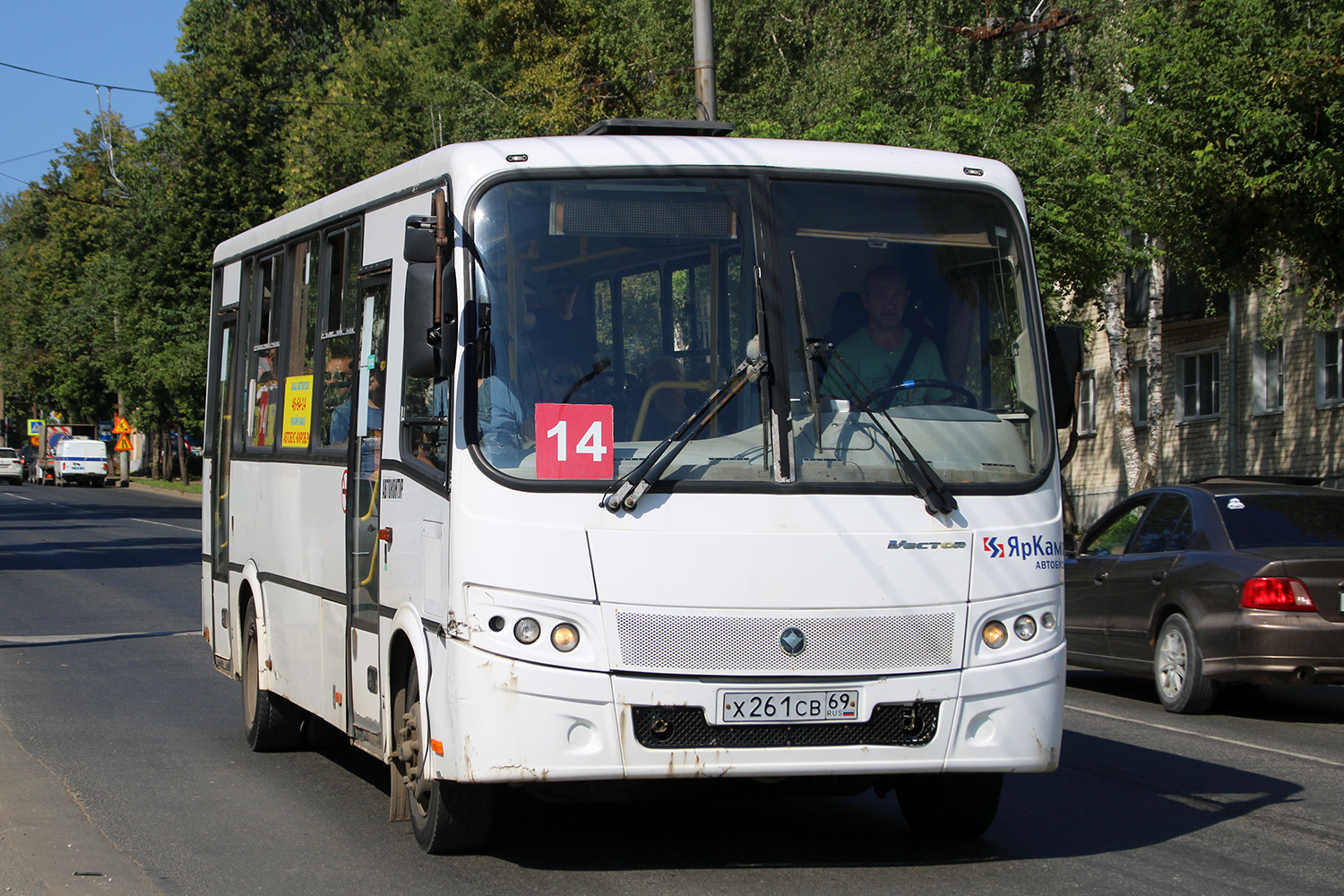 Кировская область, ПАЗ-320412-05 "Вектор" № Х 261 СВ 69